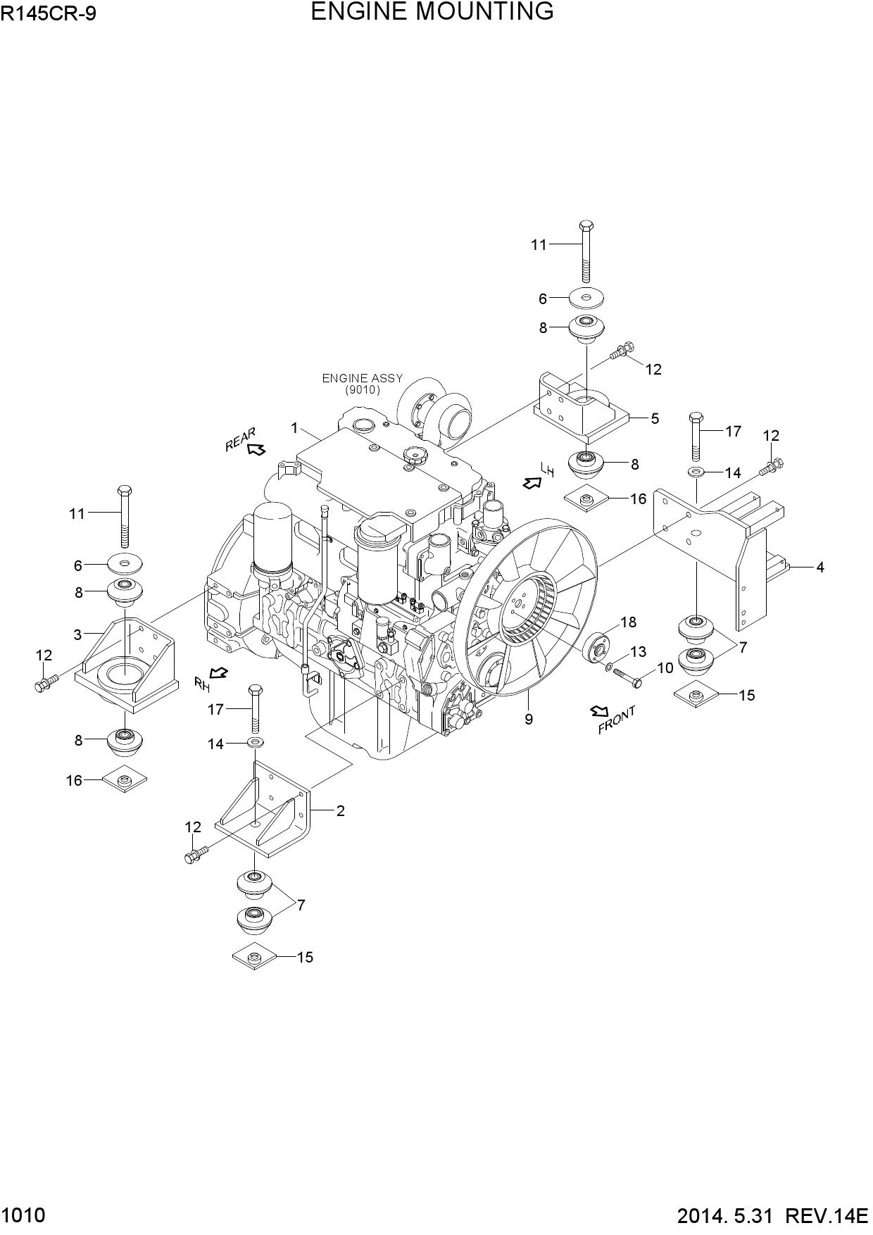 ENGINE MOUNTING