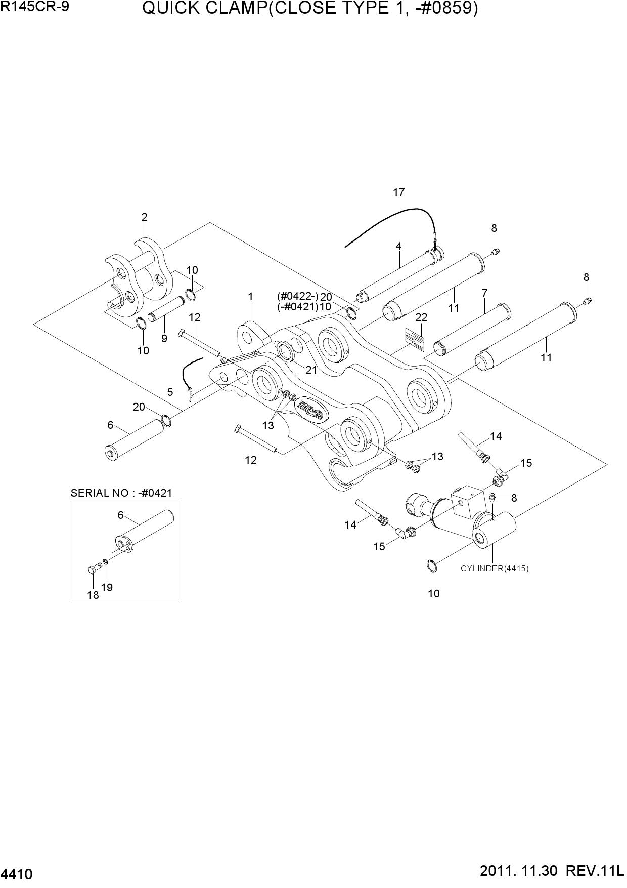 QUICK CLAMP(CLOSE TYPE 1, -#0859)