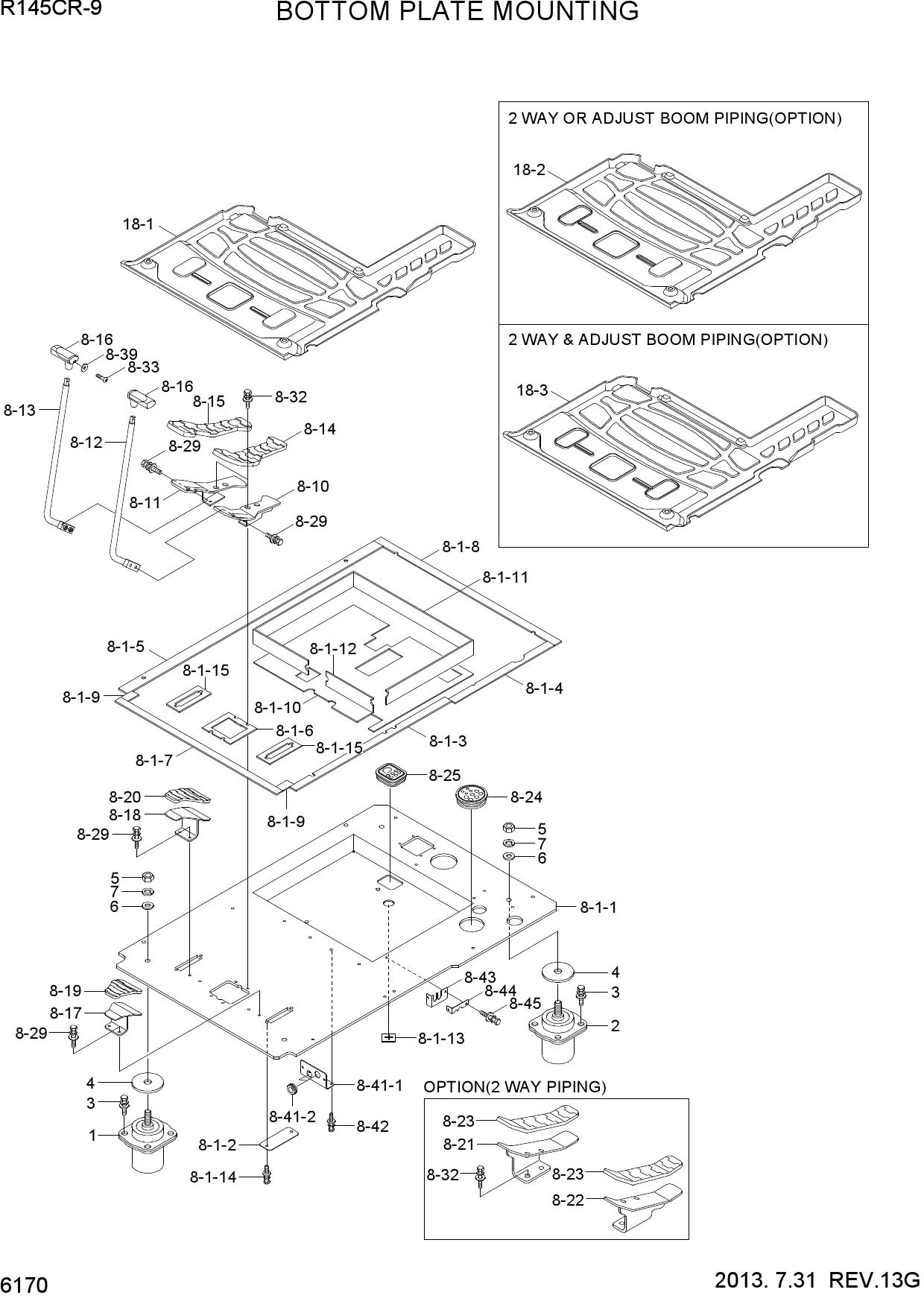 BOTTOM PLATE MOUNTING