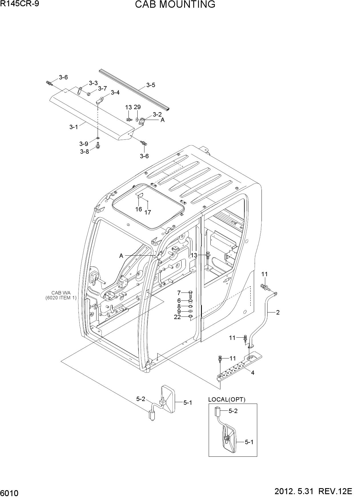 CAB MOUNTING