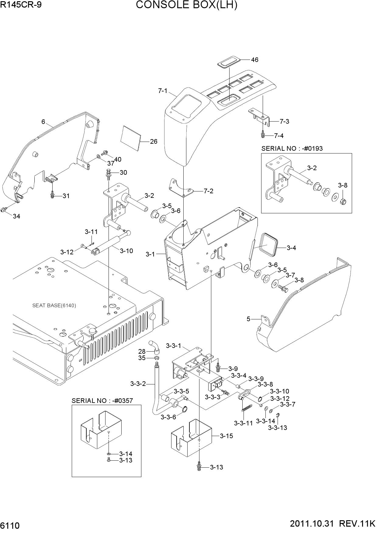 CONSOLE BOX(LH)