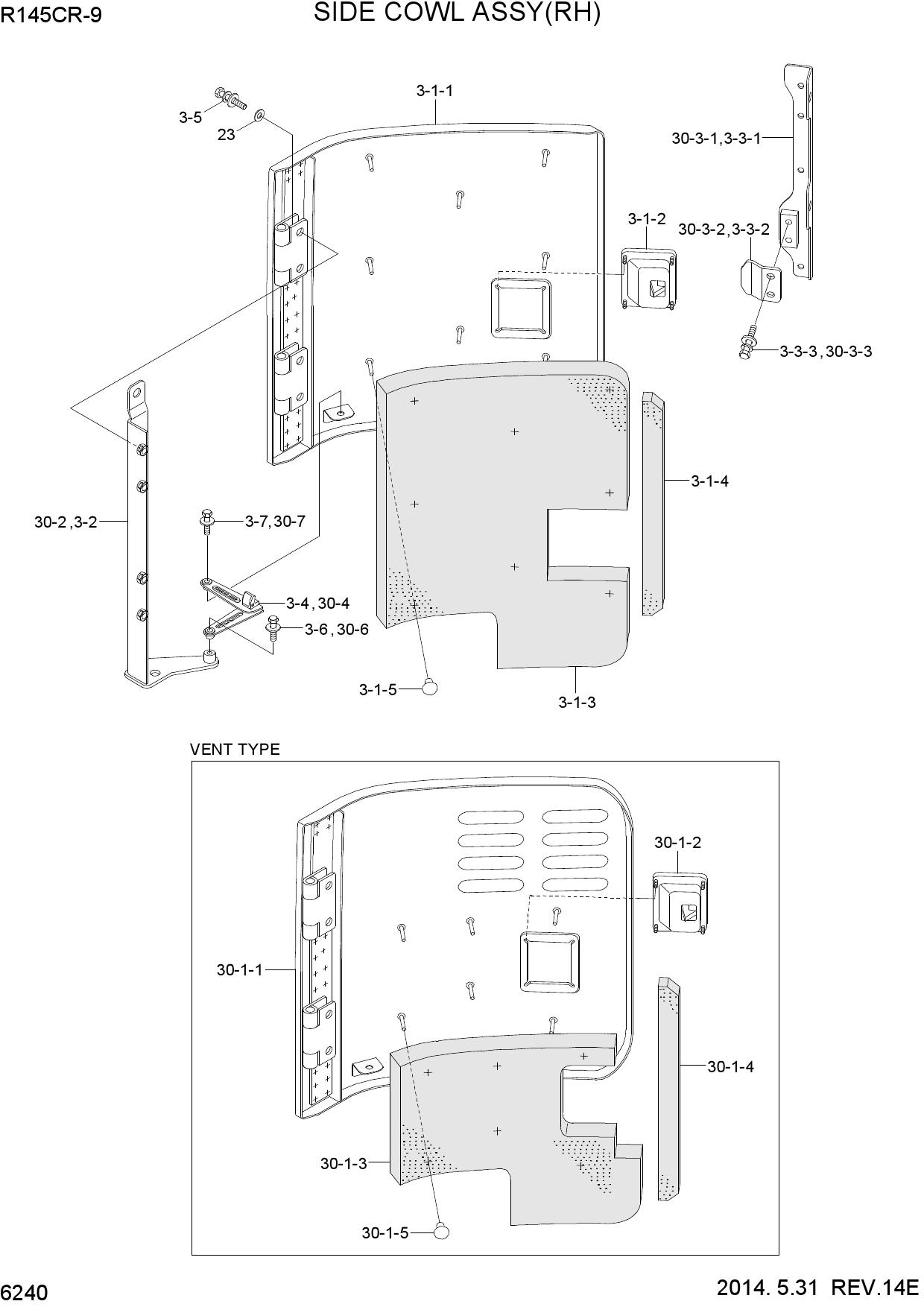 SIDE COWL ASSY(RH)