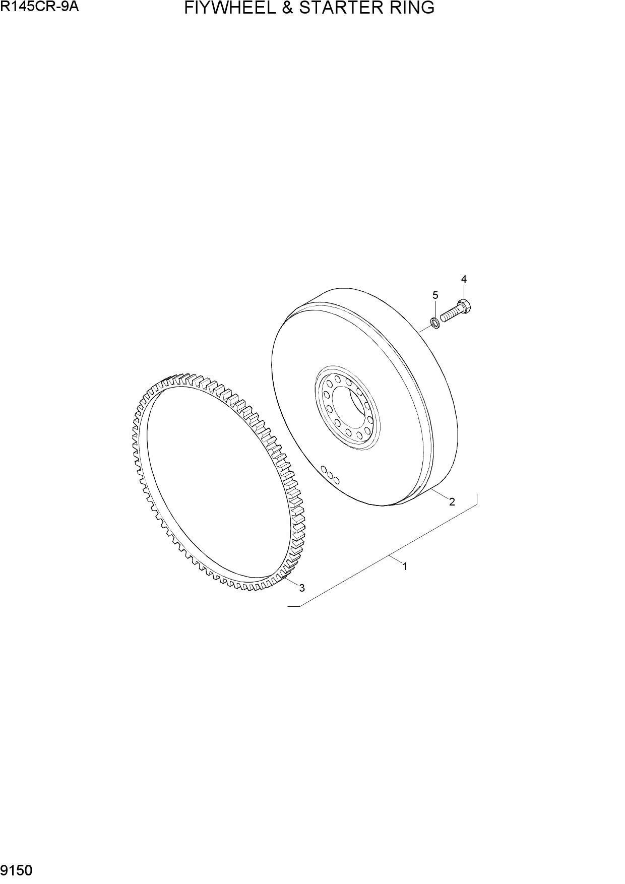FLYWHEEL & STARTER RING