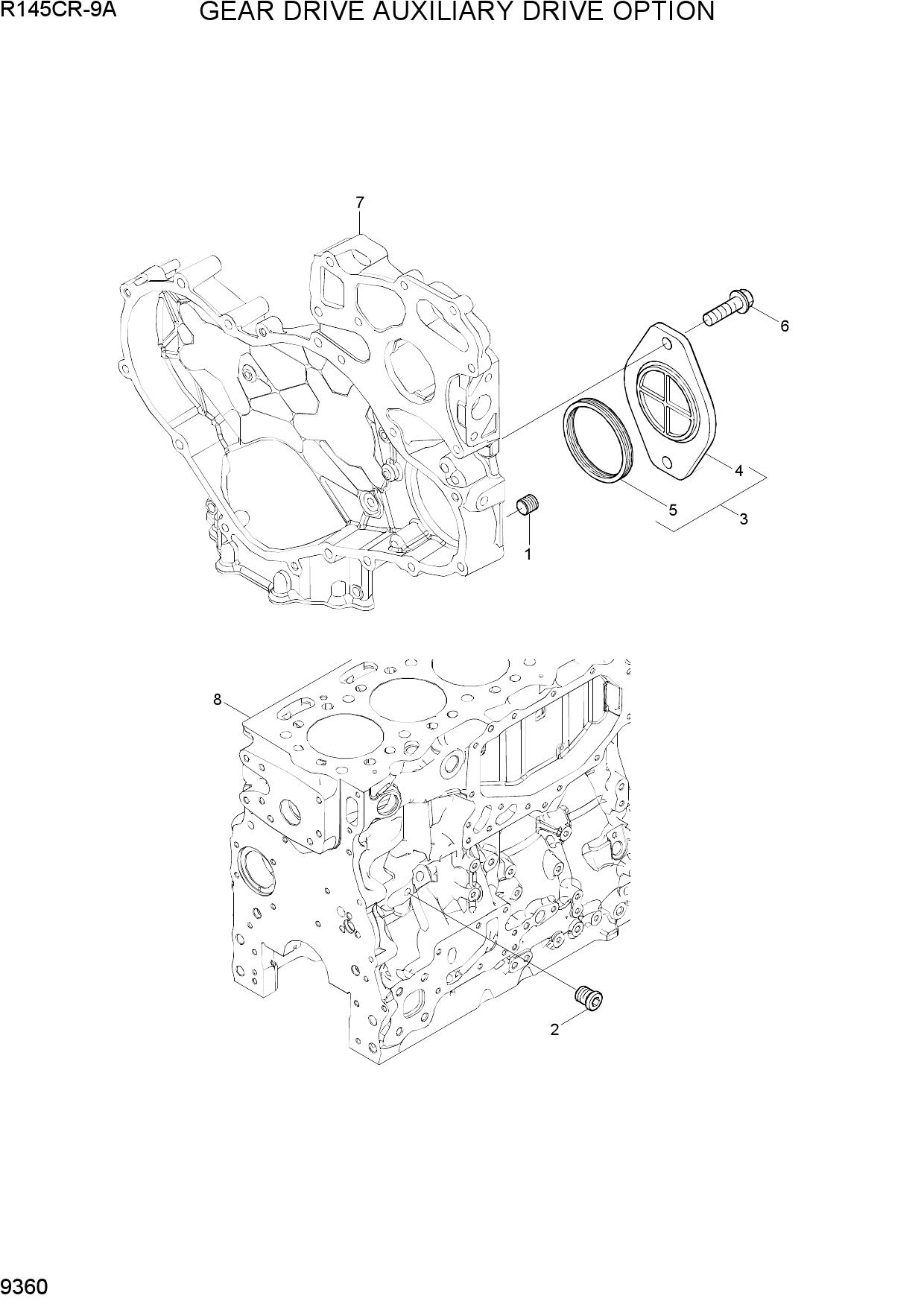 GEAR DRIVE AUXILIARY DRIVE OPTION