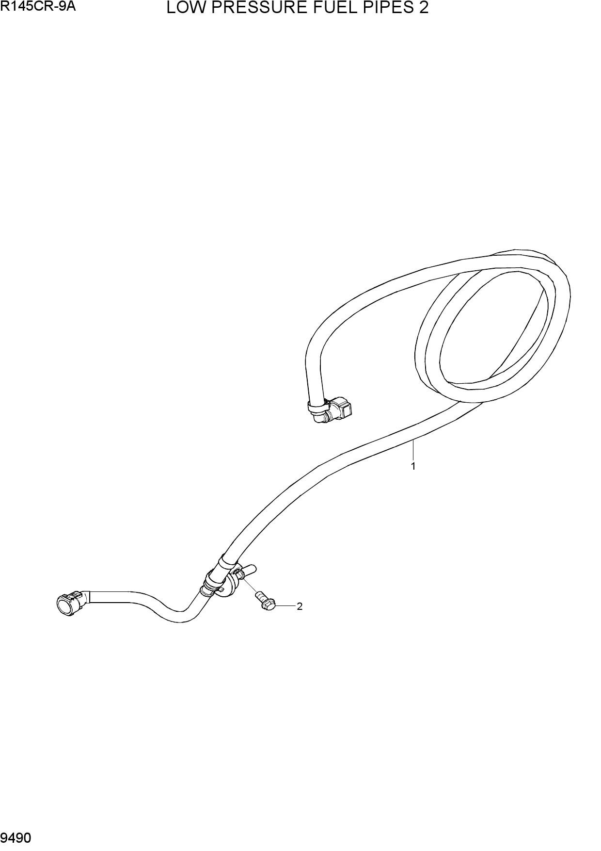 LOW PRESSURE FUEL PIPES 2