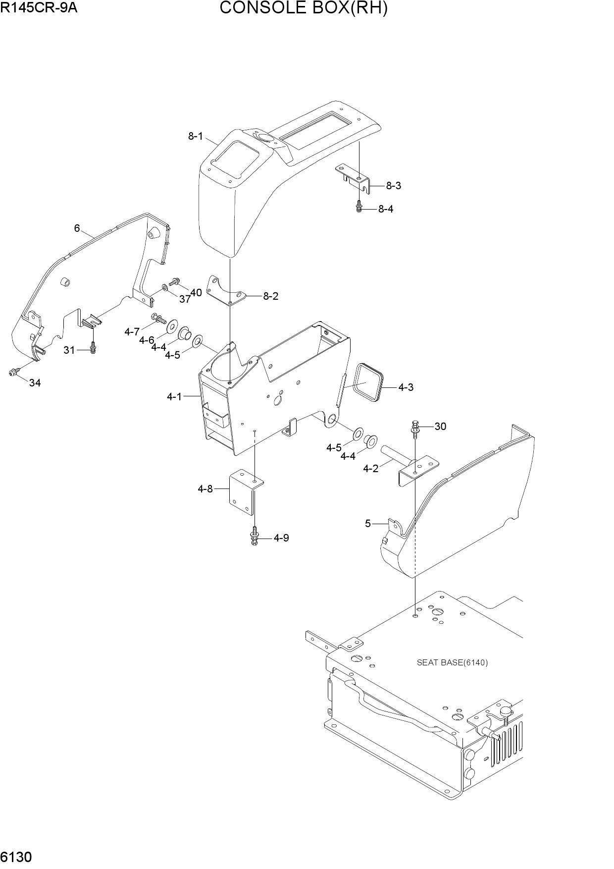 CONSOLE BOX(RH)