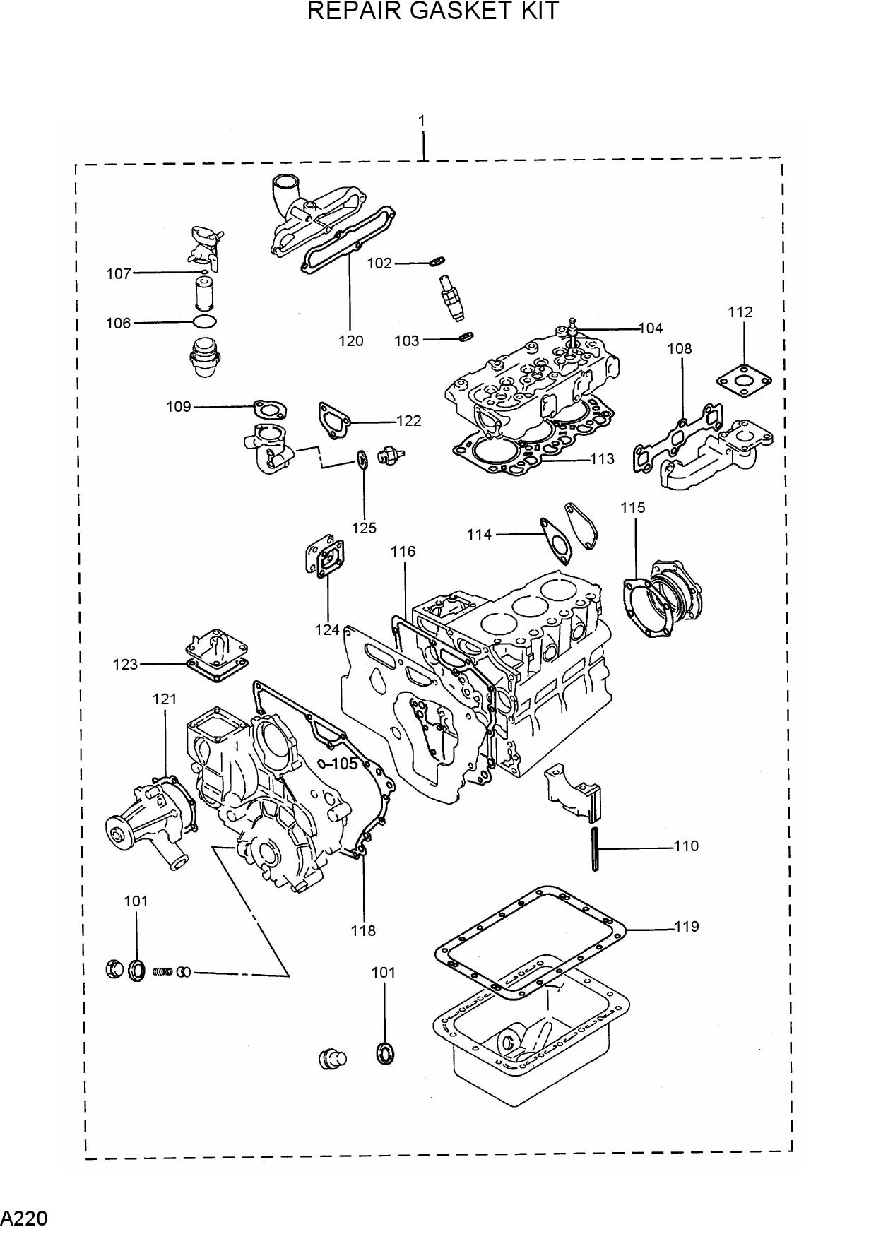REPAIR GASKET KIT