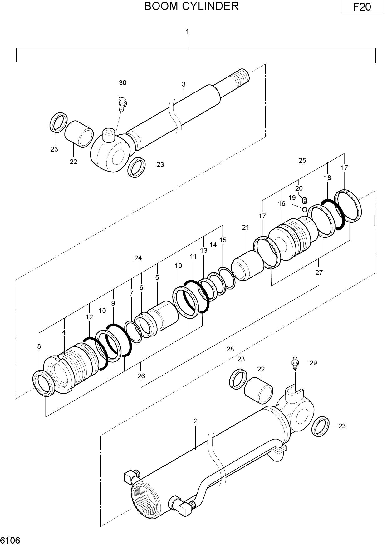 BOOM CYLINDER