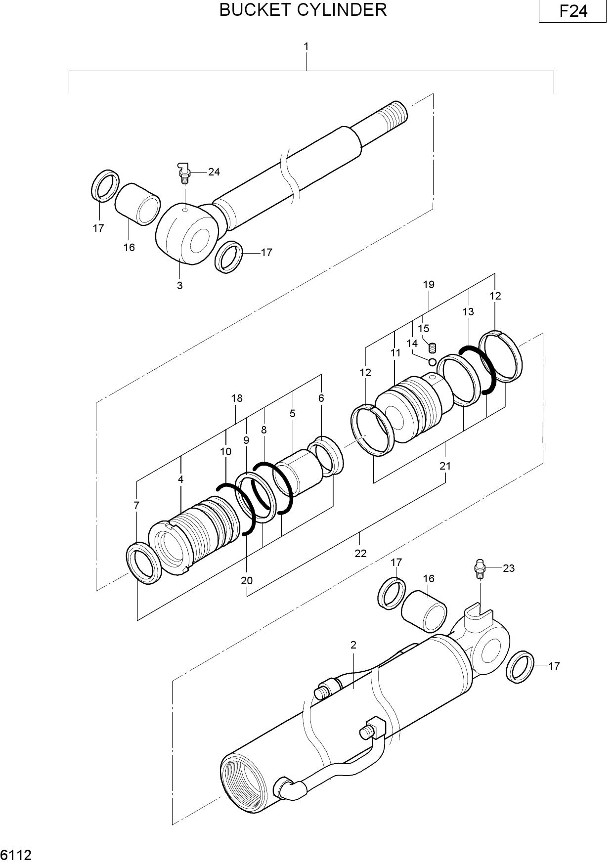 BUCKET CYLINDER