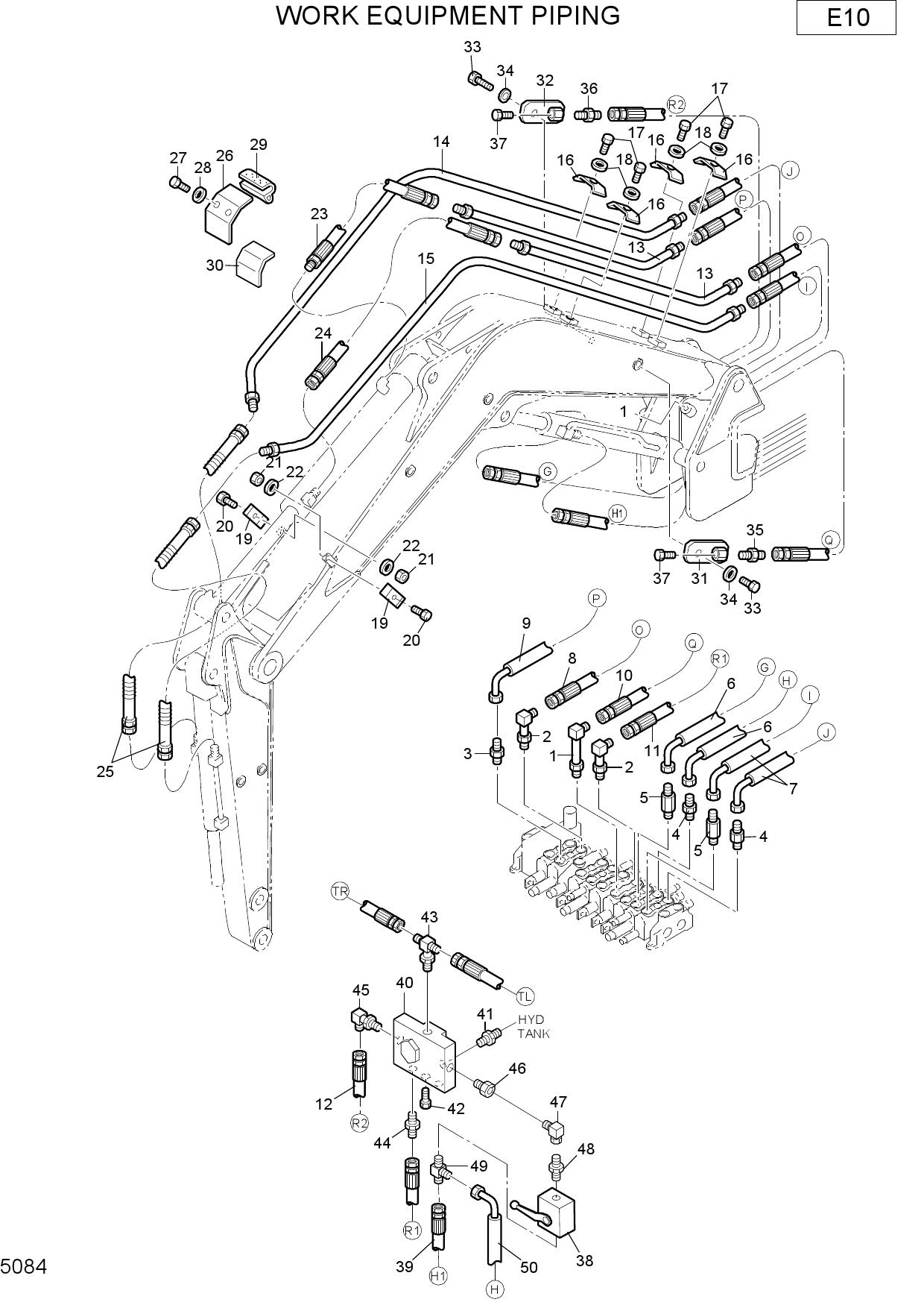 WORK EQUIPMENT PIPING