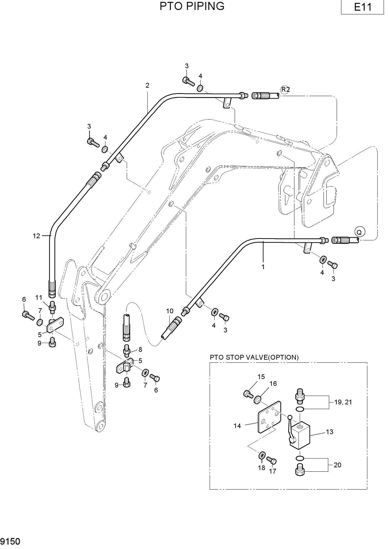 PTO PIPING