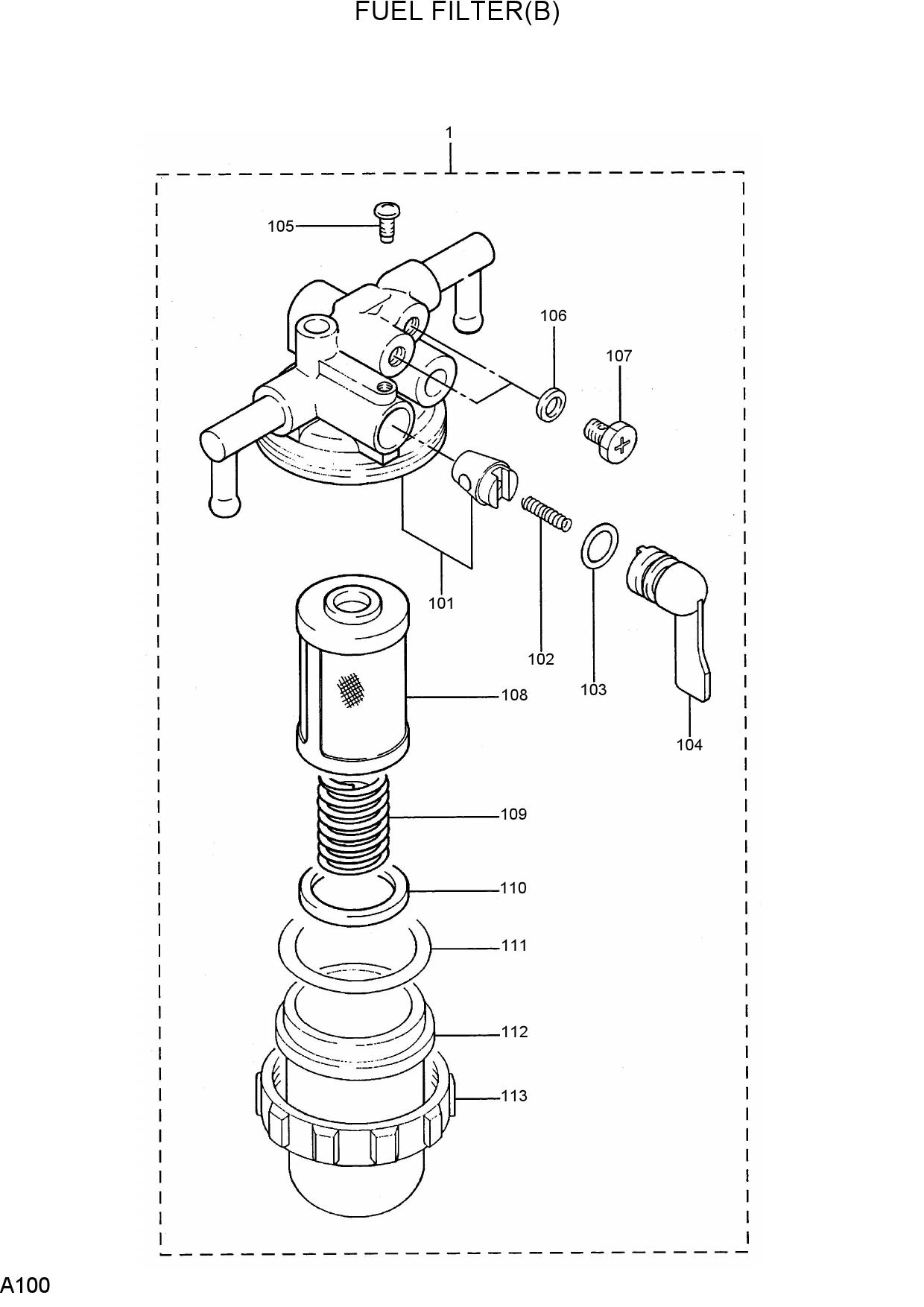FUEL FILTER(B)