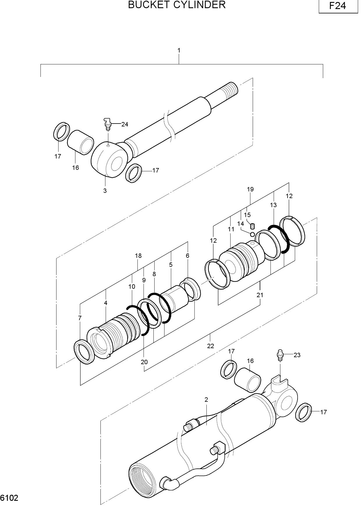 BUCKET CYLINDER