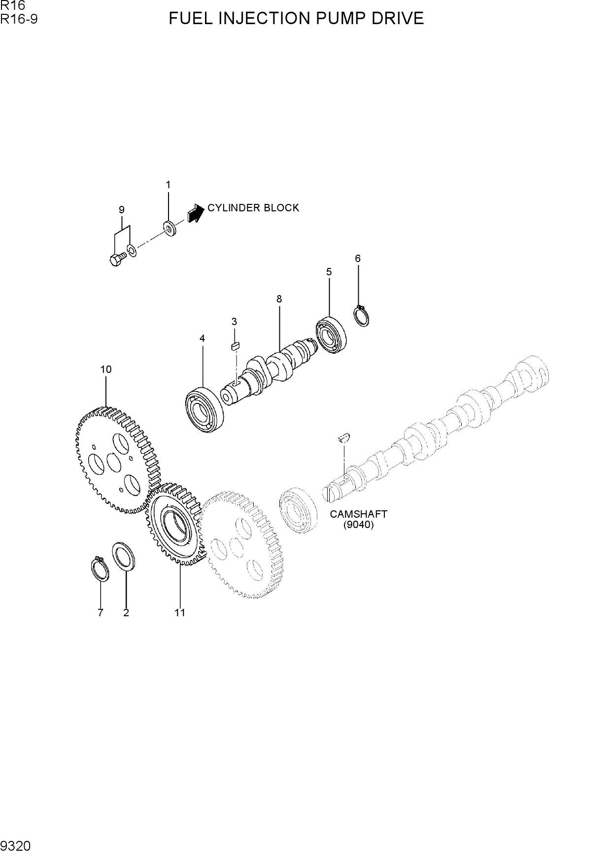 FUEL INJECTION PUMP DRIVE