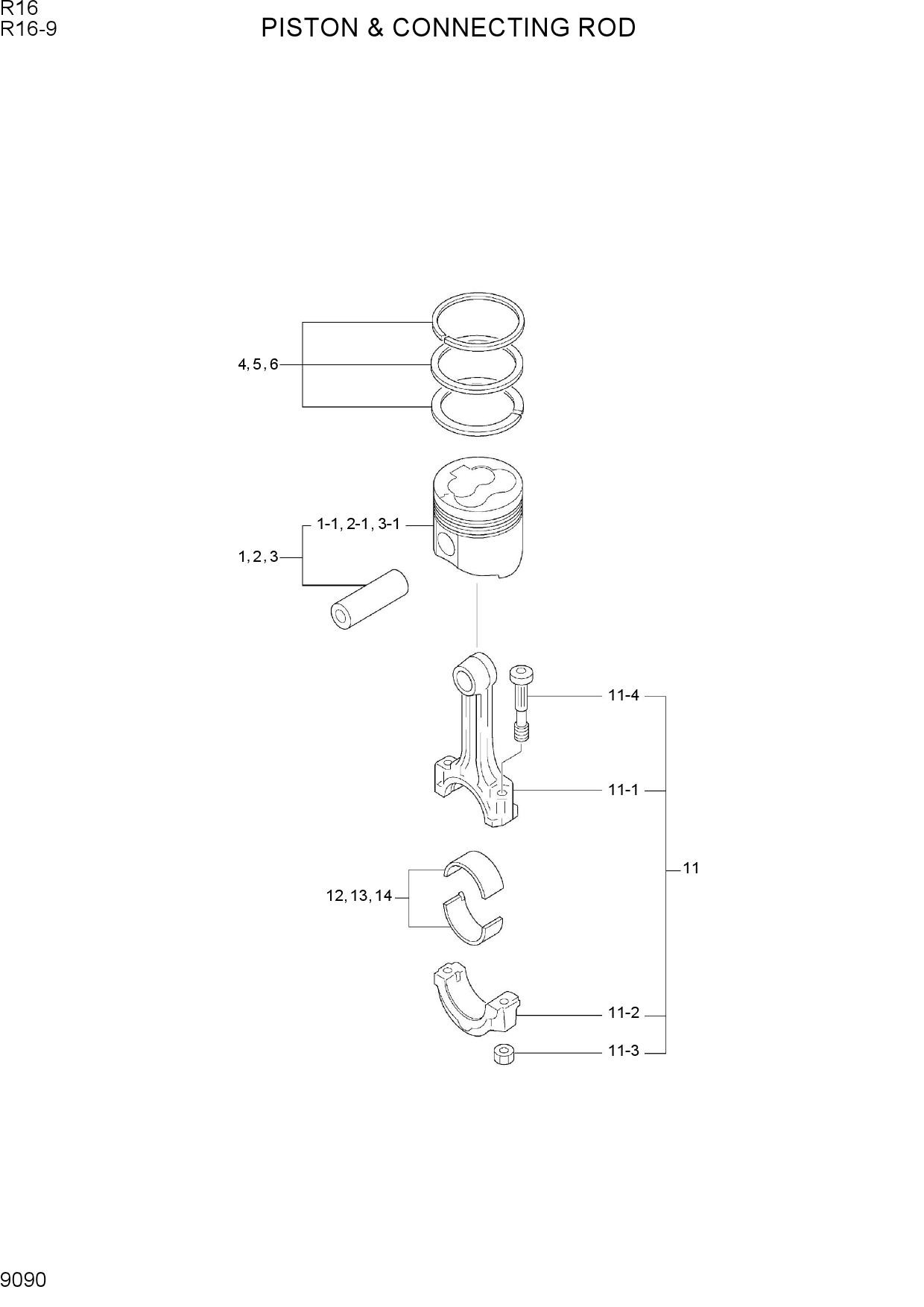 PISTON & CONNECTING ROD