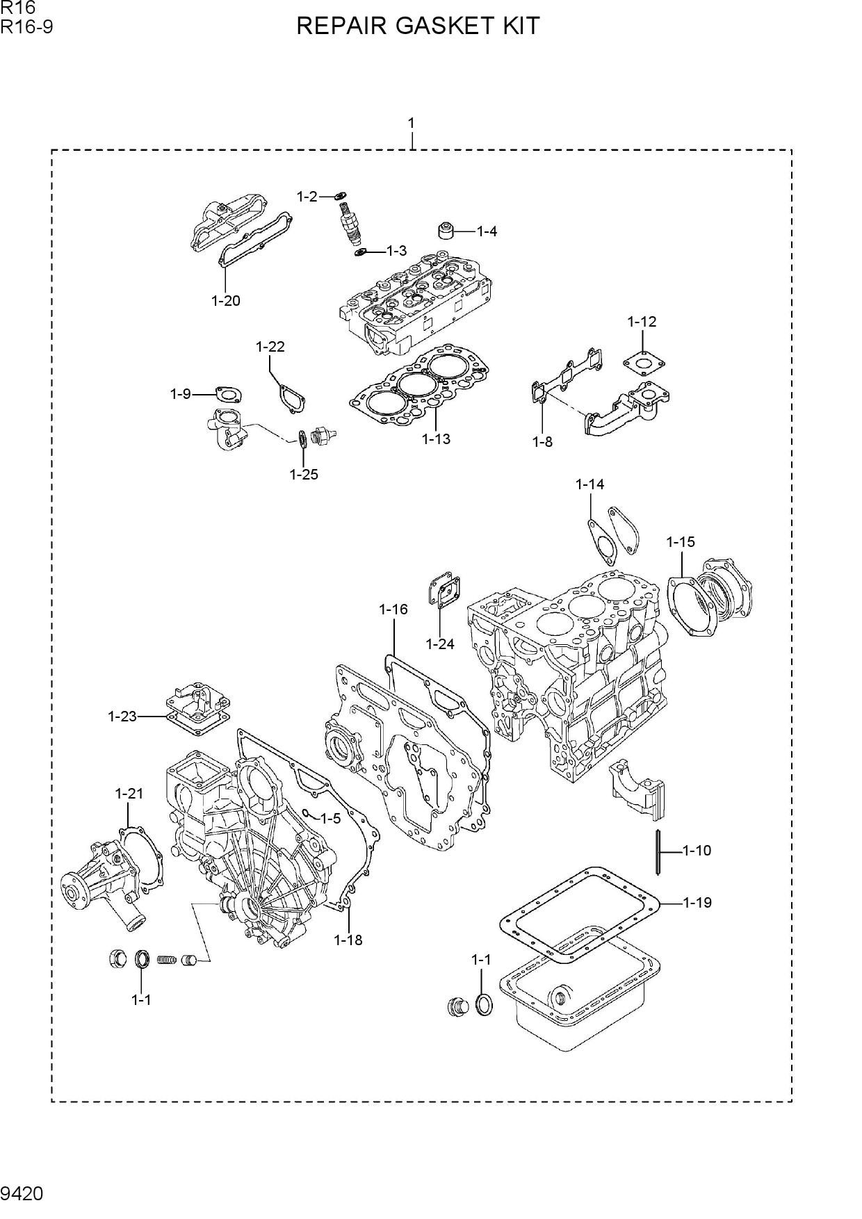 REPAIR GASKET KIT