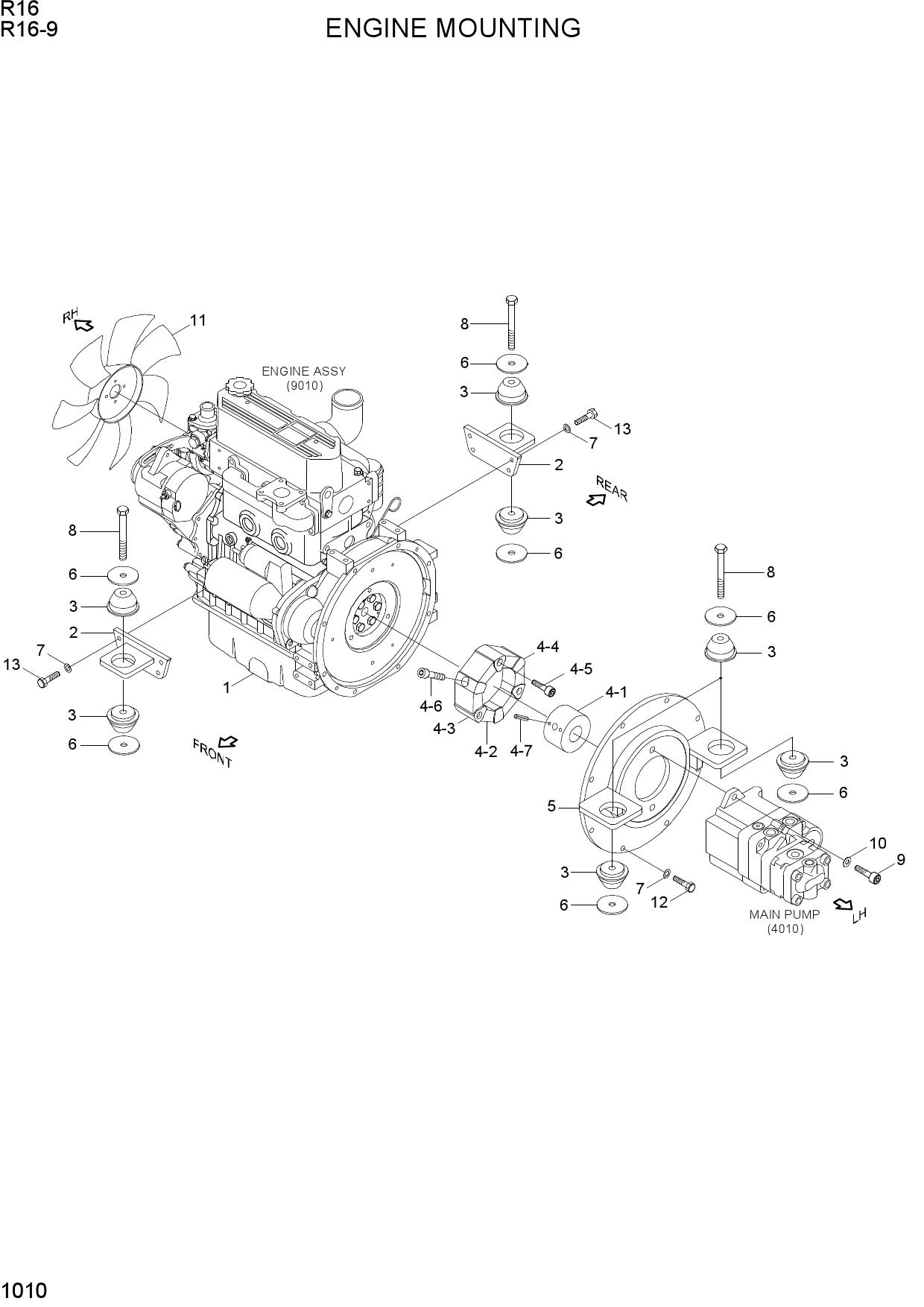 ENGINE MOUNTING