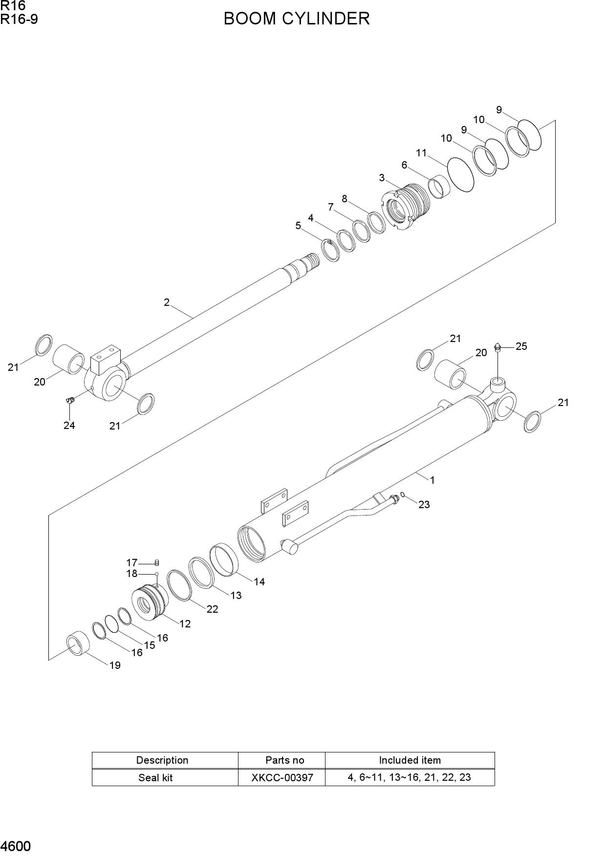 BOOM CYLINDER