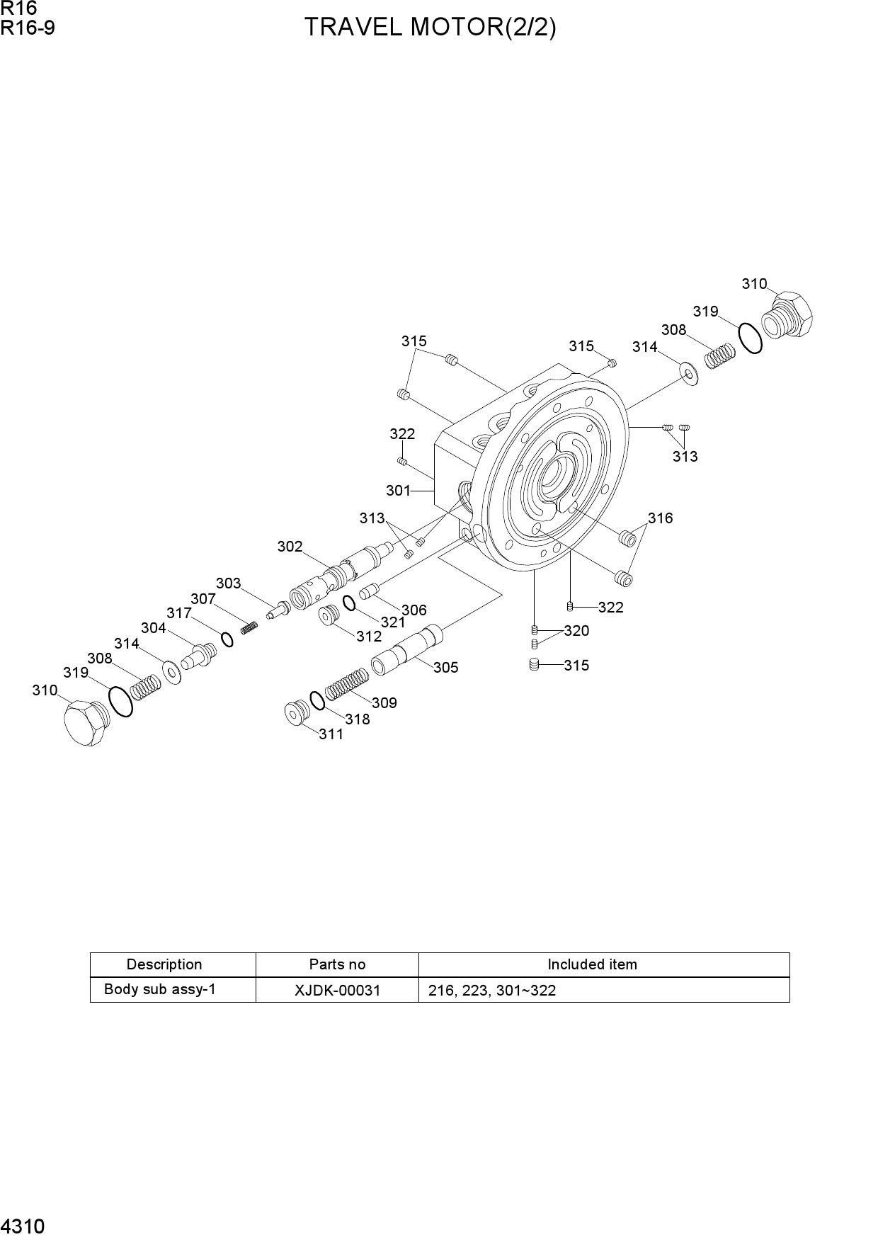 TRAVEL MOTOR(2/2)