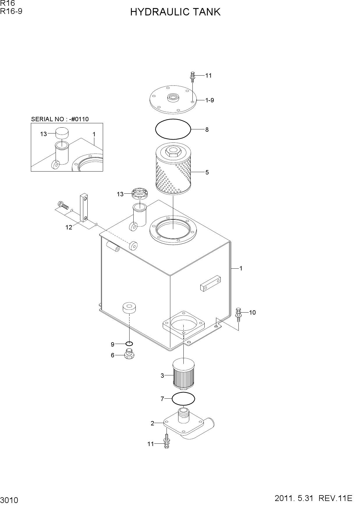 HYDRAULIC TANK
