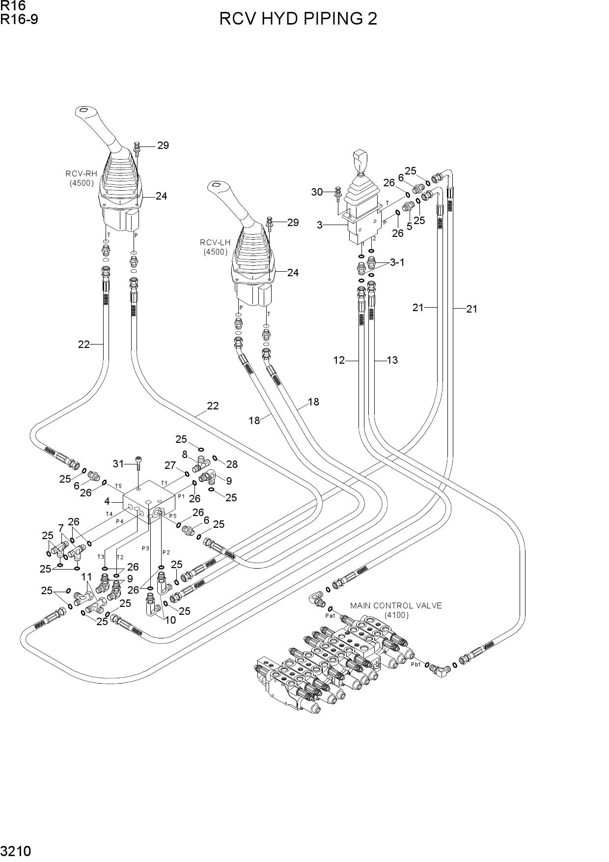 RCV HYD PIPING 2