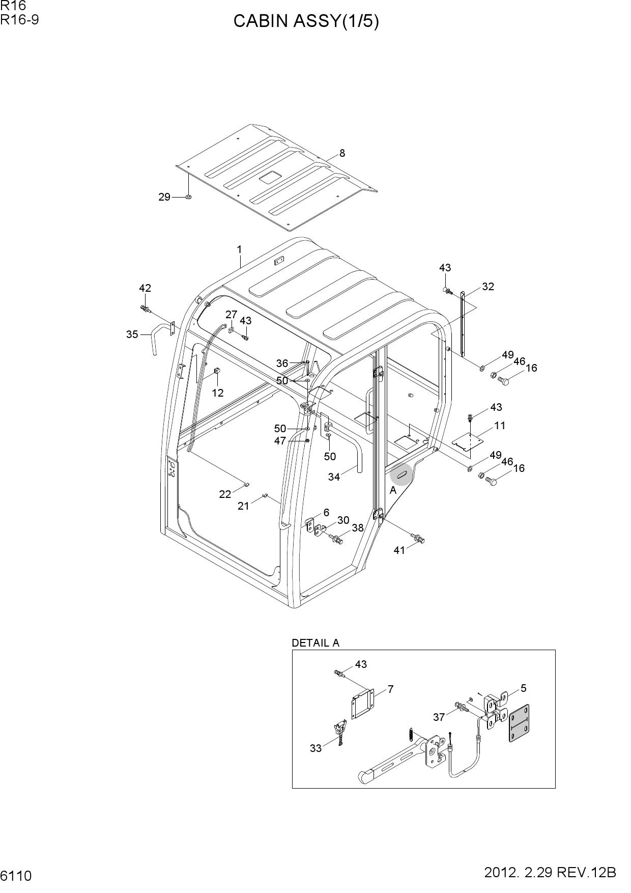 CABIN ASSY(1/5)