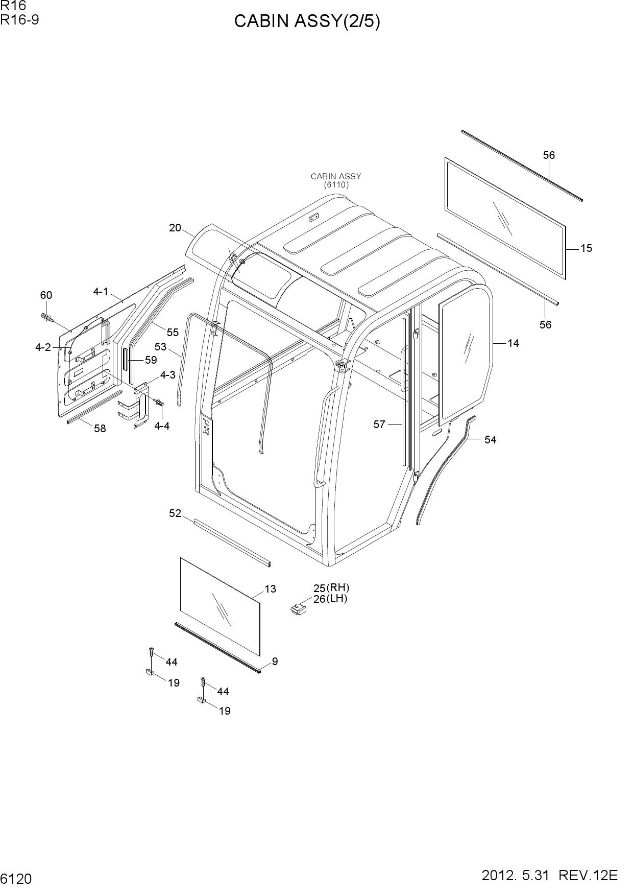 CABIN ASSY(2/5)