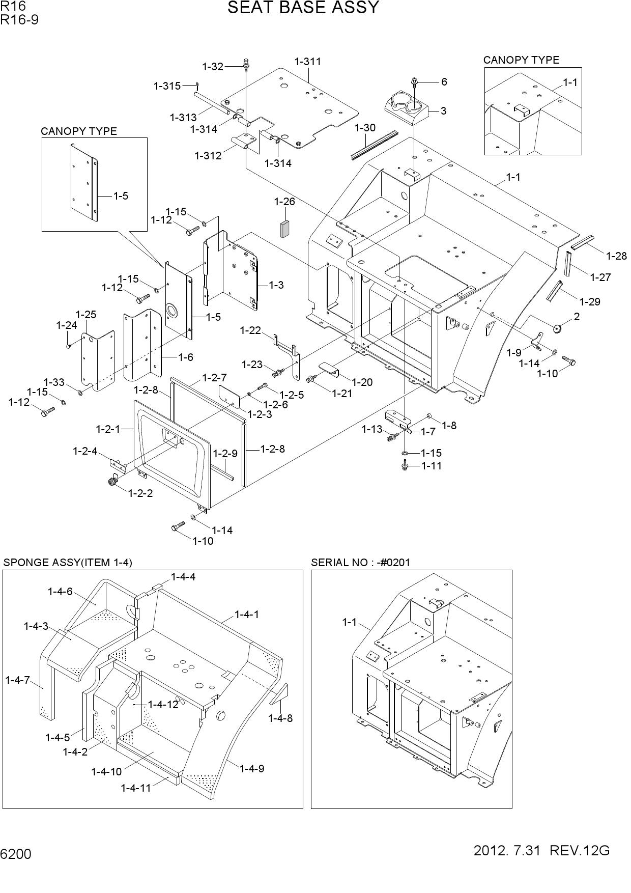 SEAT BASE ASSY