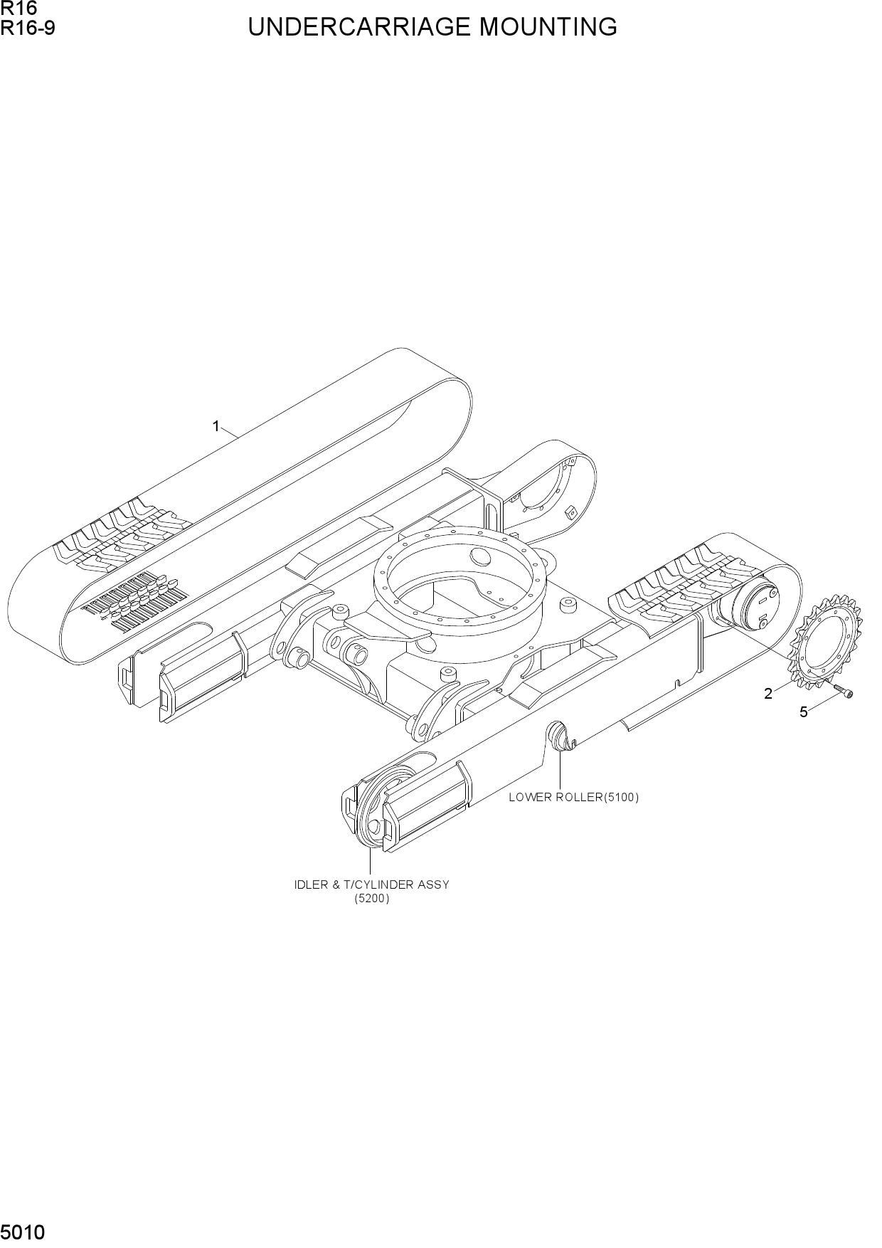 UNDERCARRIAGE MOUNTING