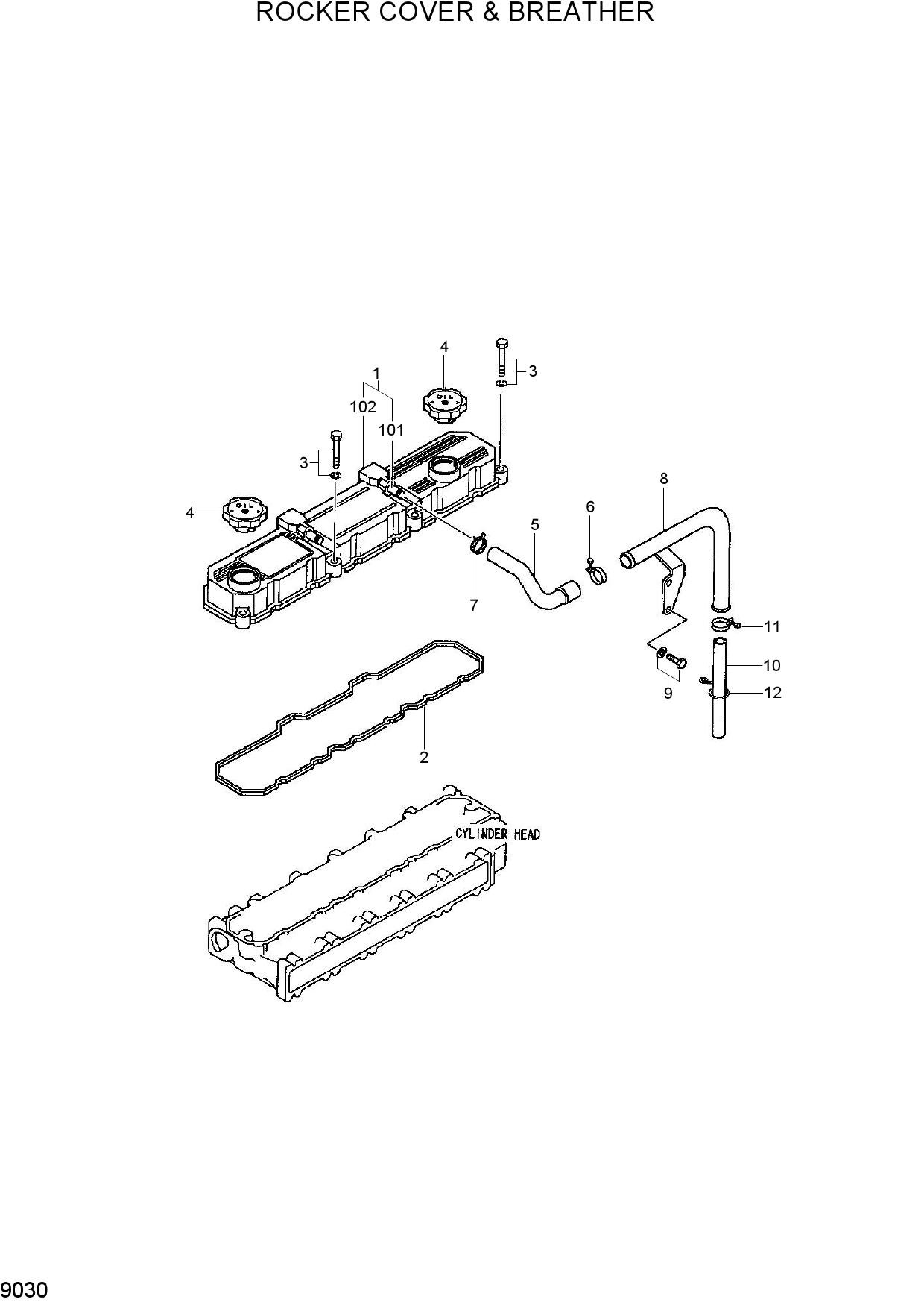 ROCKER COVER & BREATHER