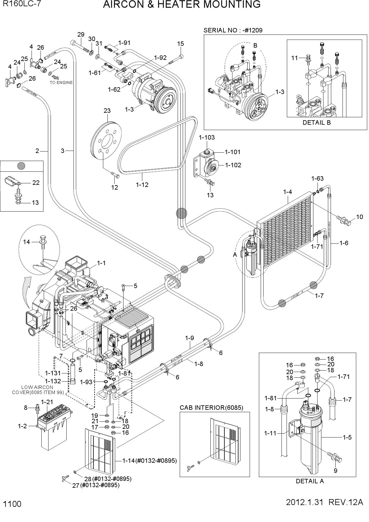 AIRCON & HEATER MOUNTING