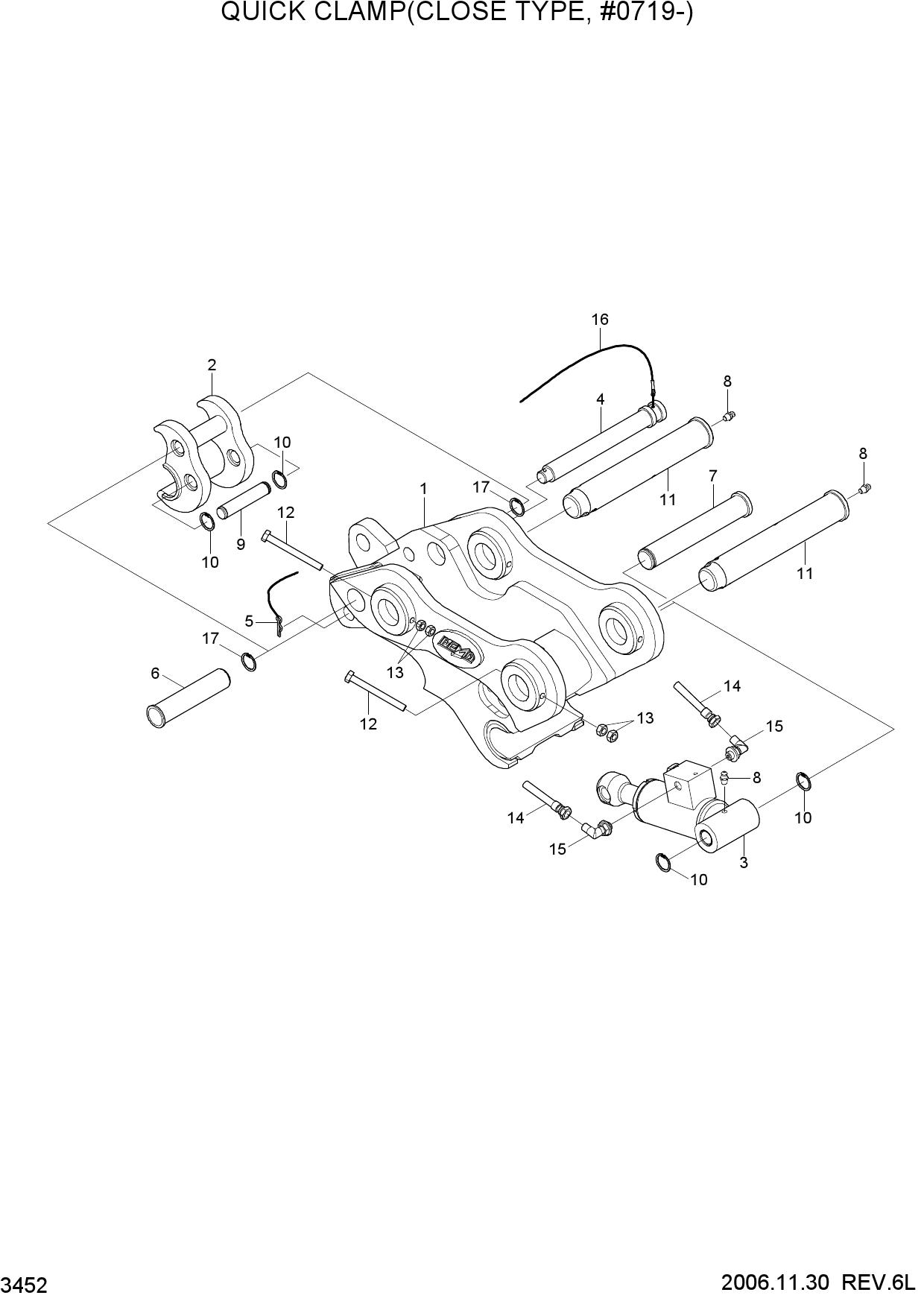 QUICK CLAMP(CLOSE TYPE, #0719-)