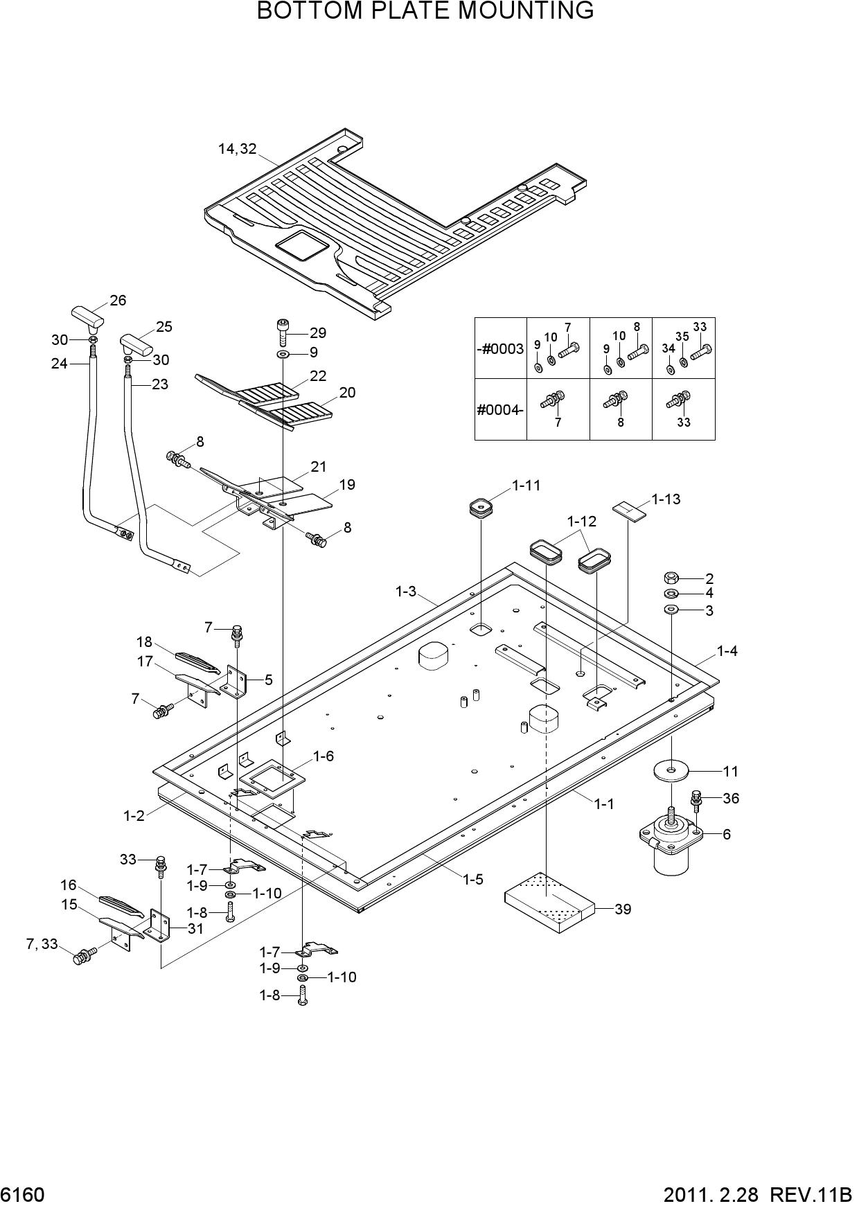 BOTTOM PLATE MOUNTING