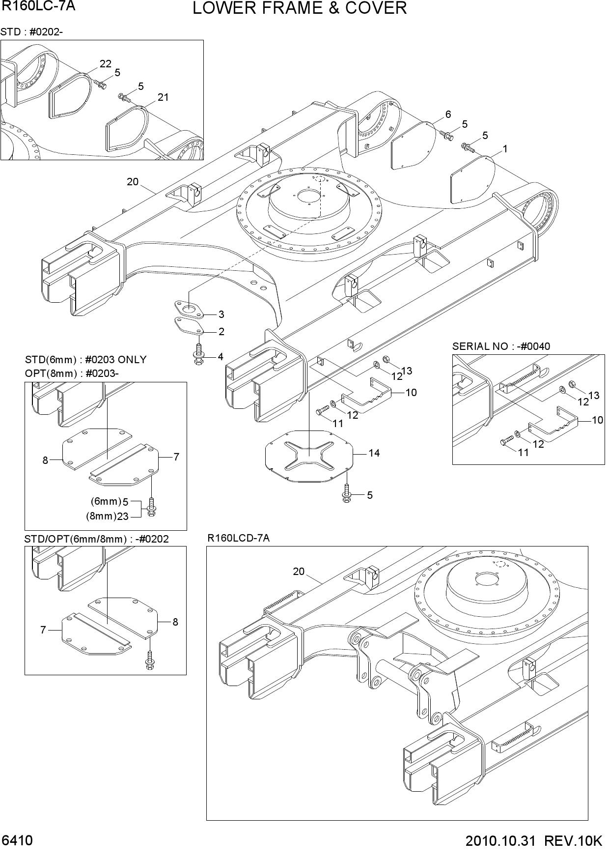 LOWER FRAME & COVER