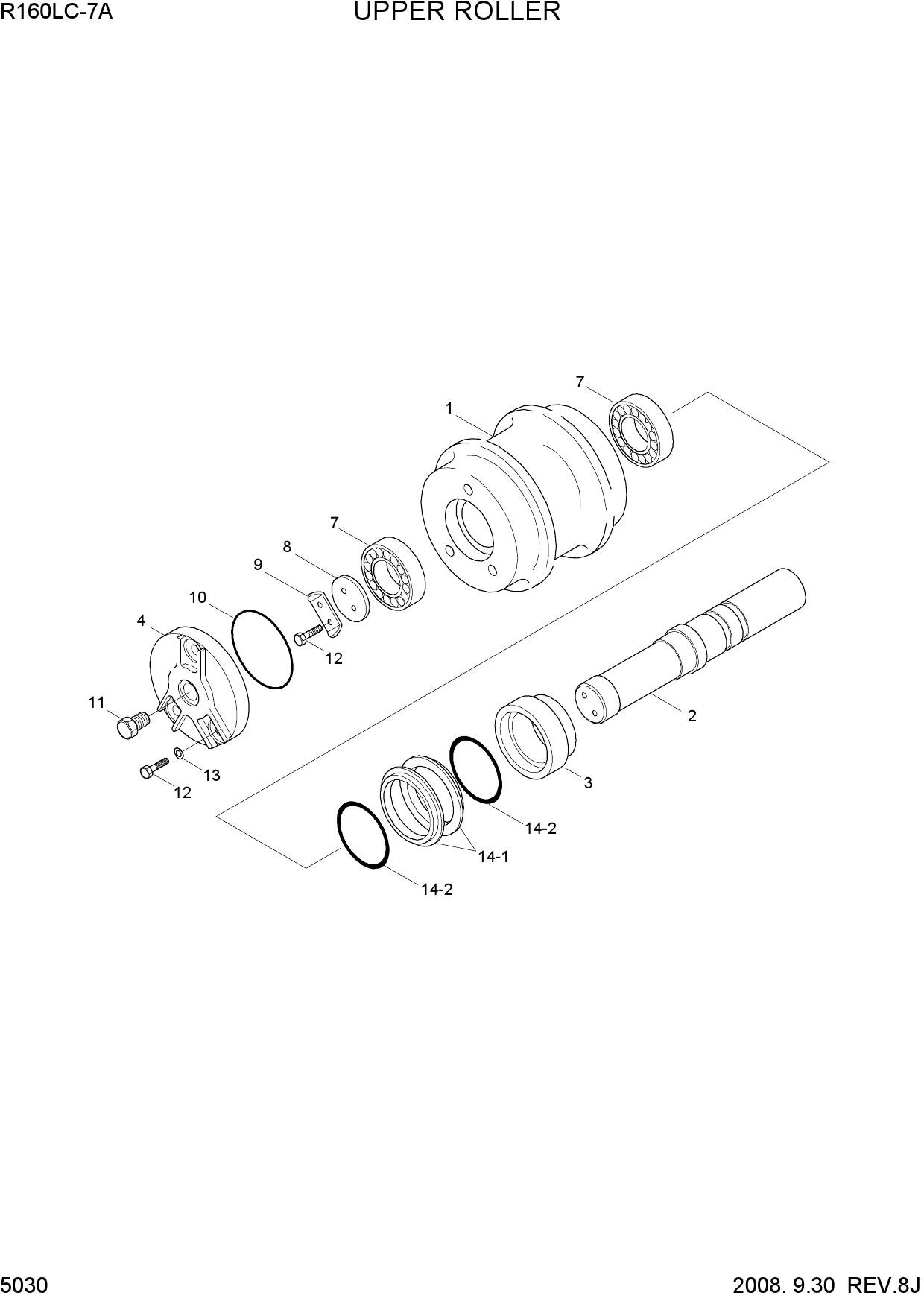 UPPER ROLLER
