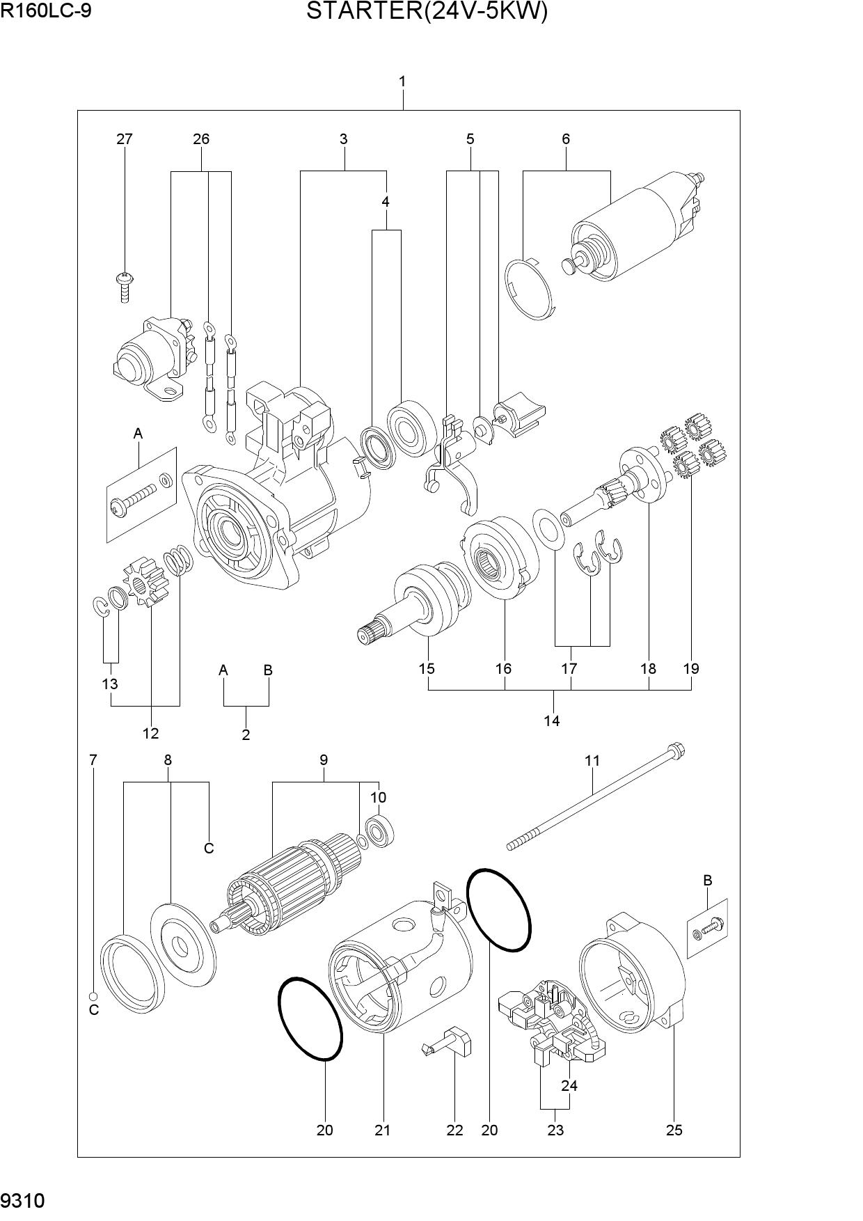 STARTER (24V-5KW)