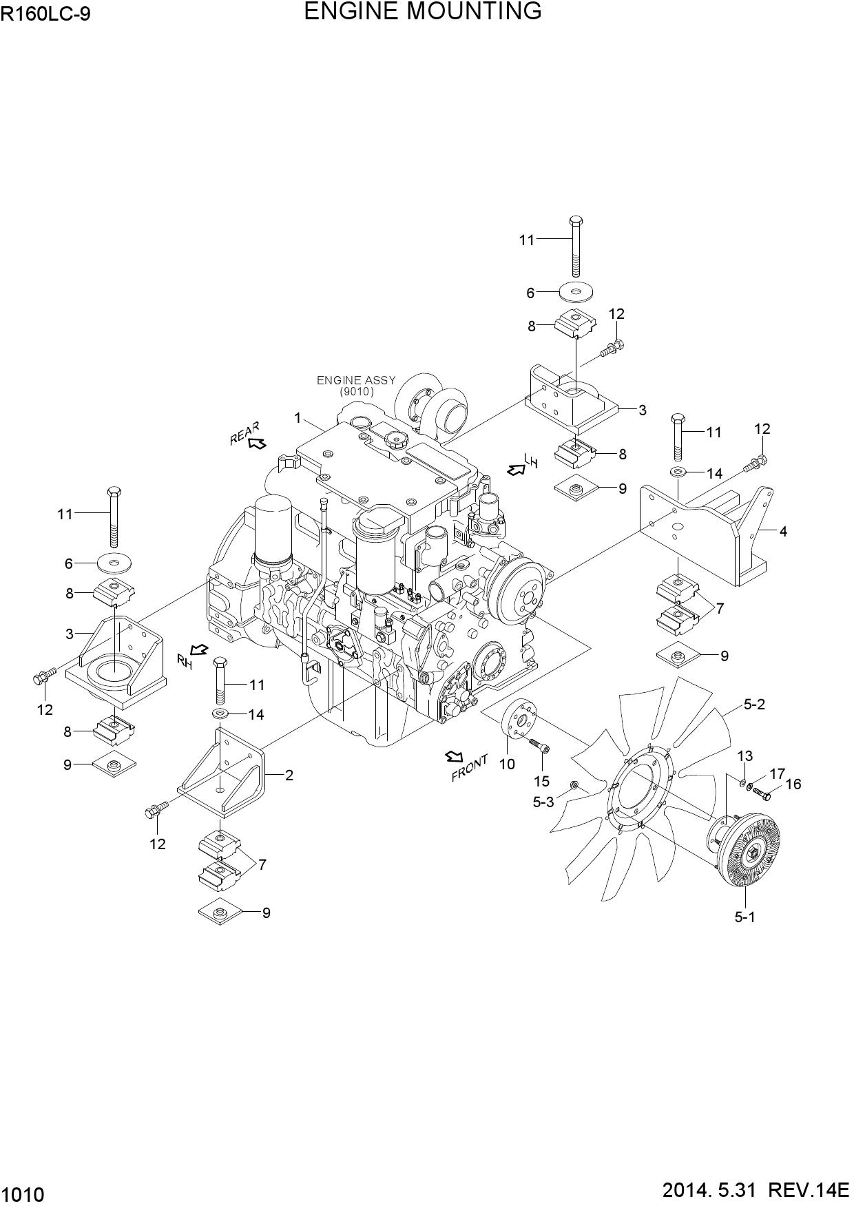 ENGINE MOUNTING