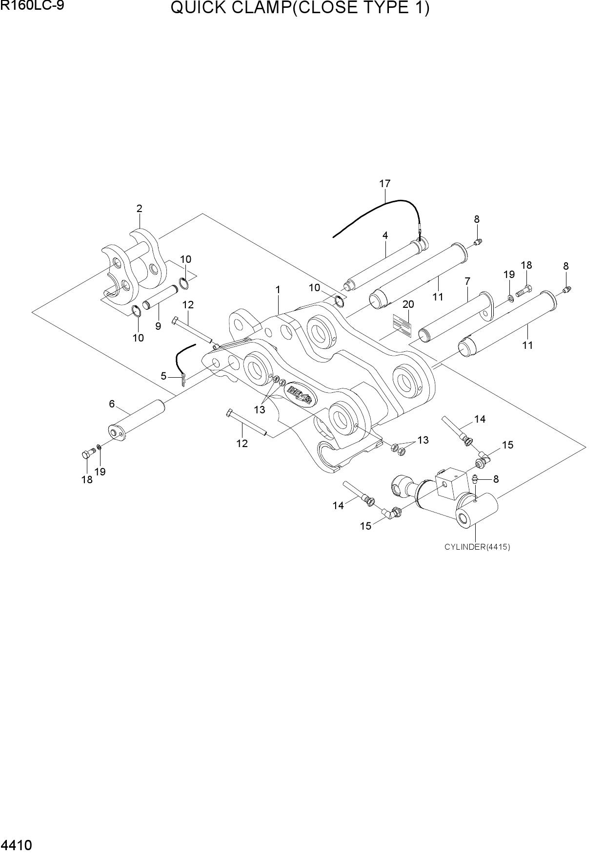 QUICK CLAMP(CLOSE TYPE 1, -#0263)