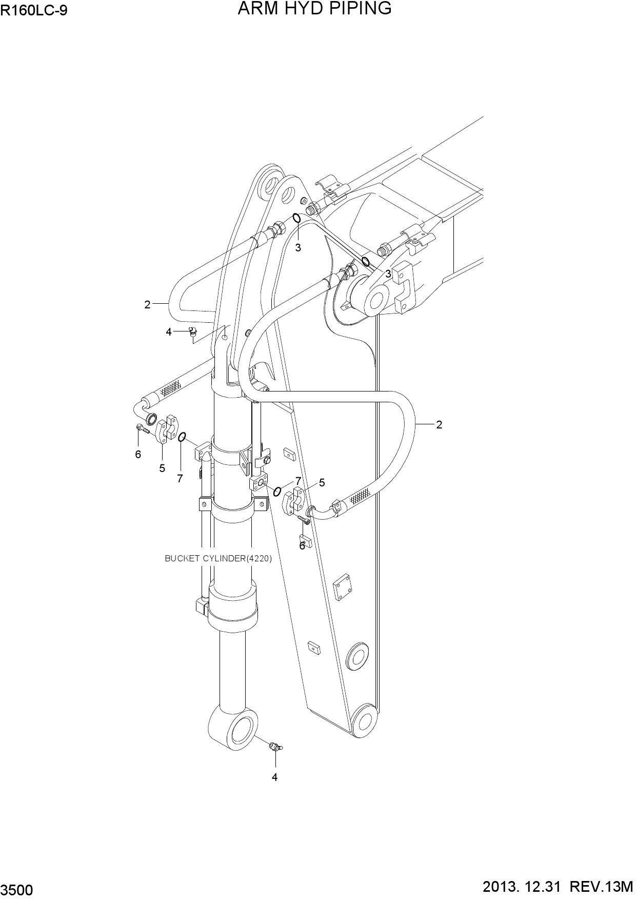 ARM HYD PIPING