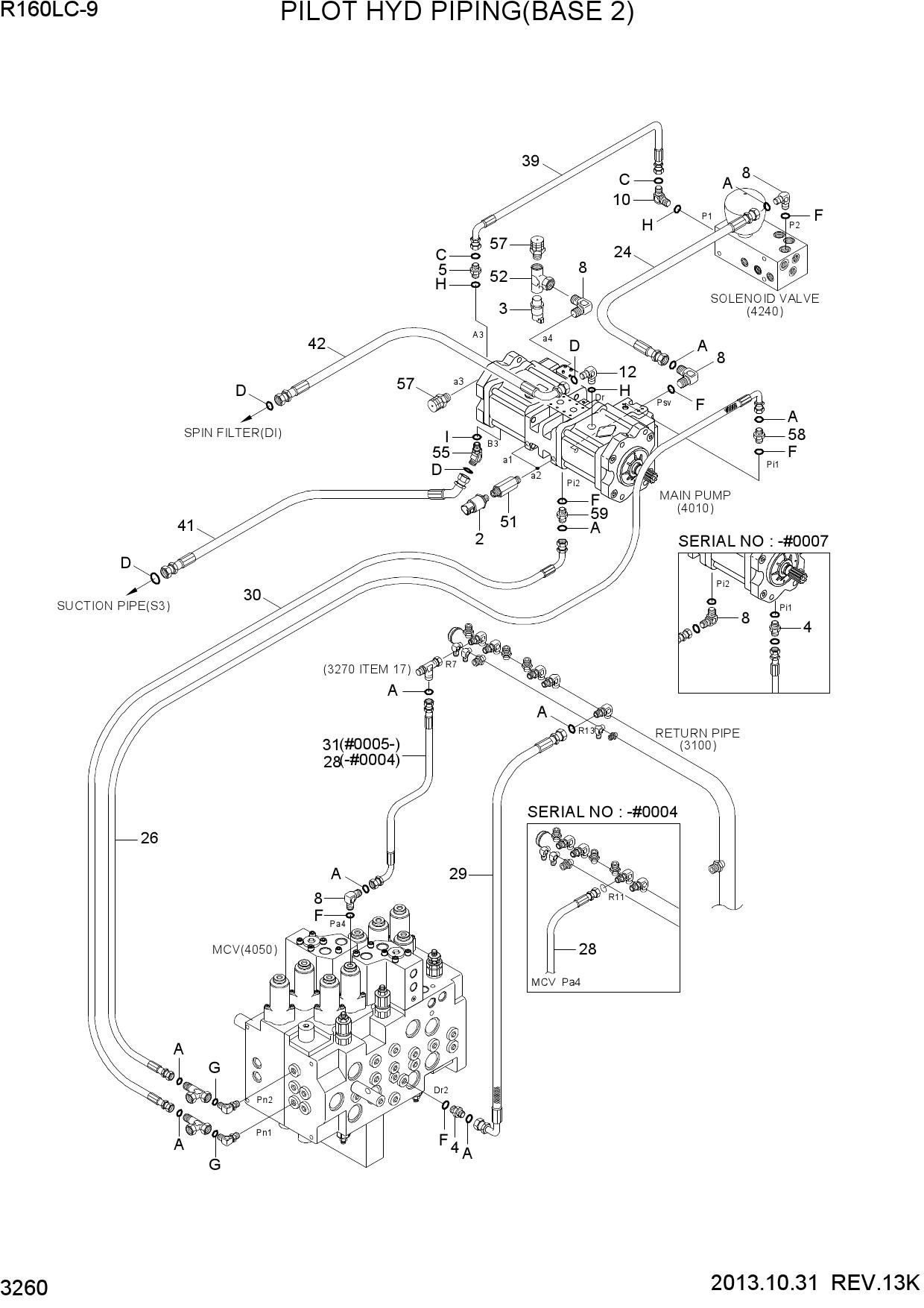 PILOT HYD PIPING(BASE 2)