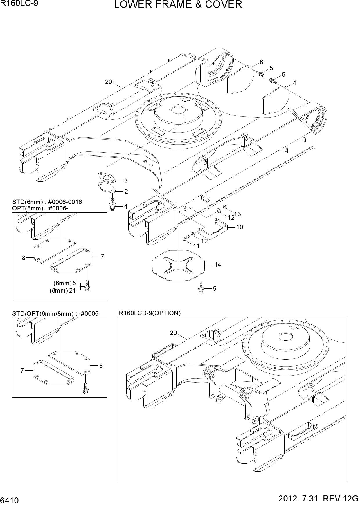 LOWER FRAME & COVER