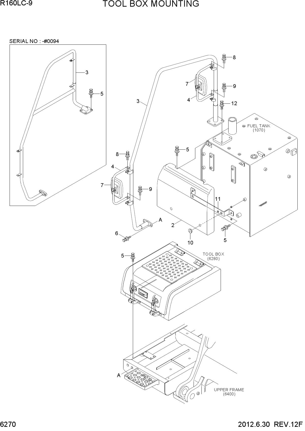 TOOL BOX MOUNTING