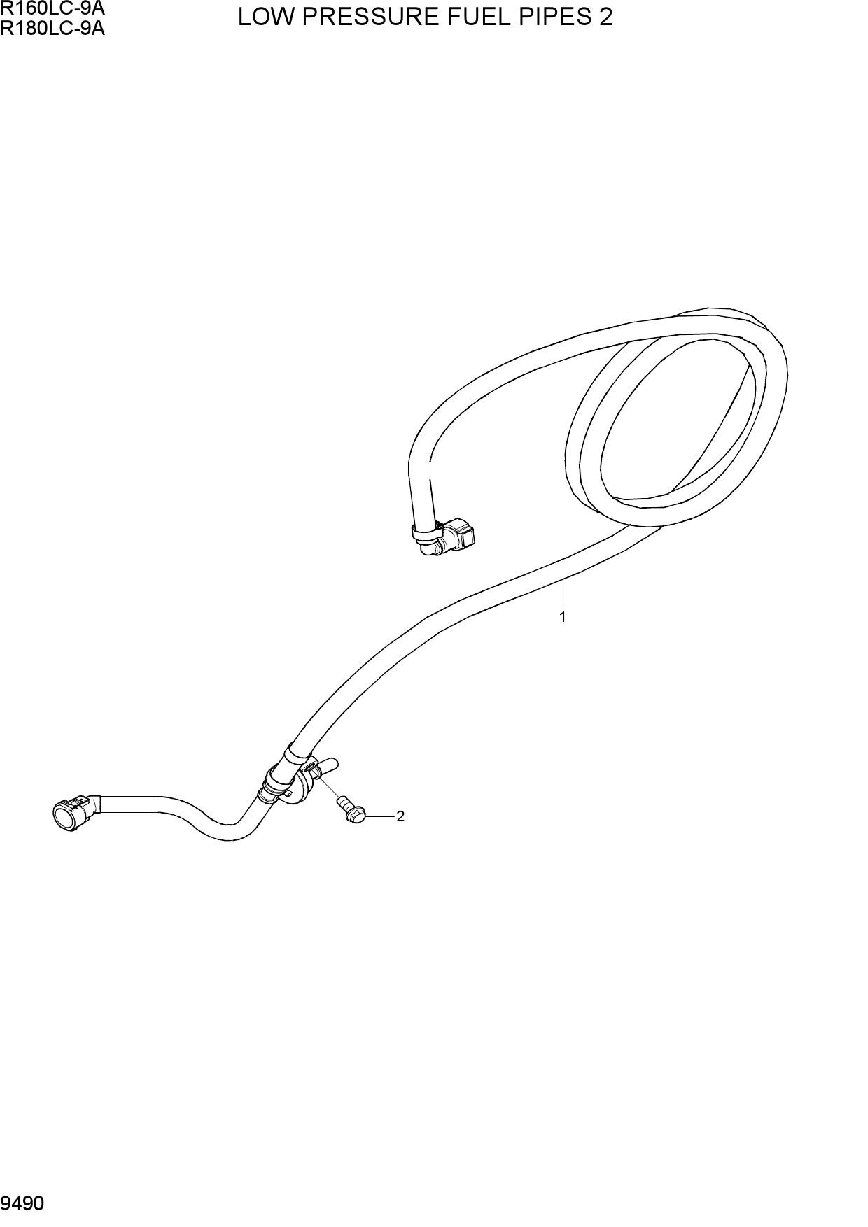 LOW PRESSURE FUEL PIPES 2