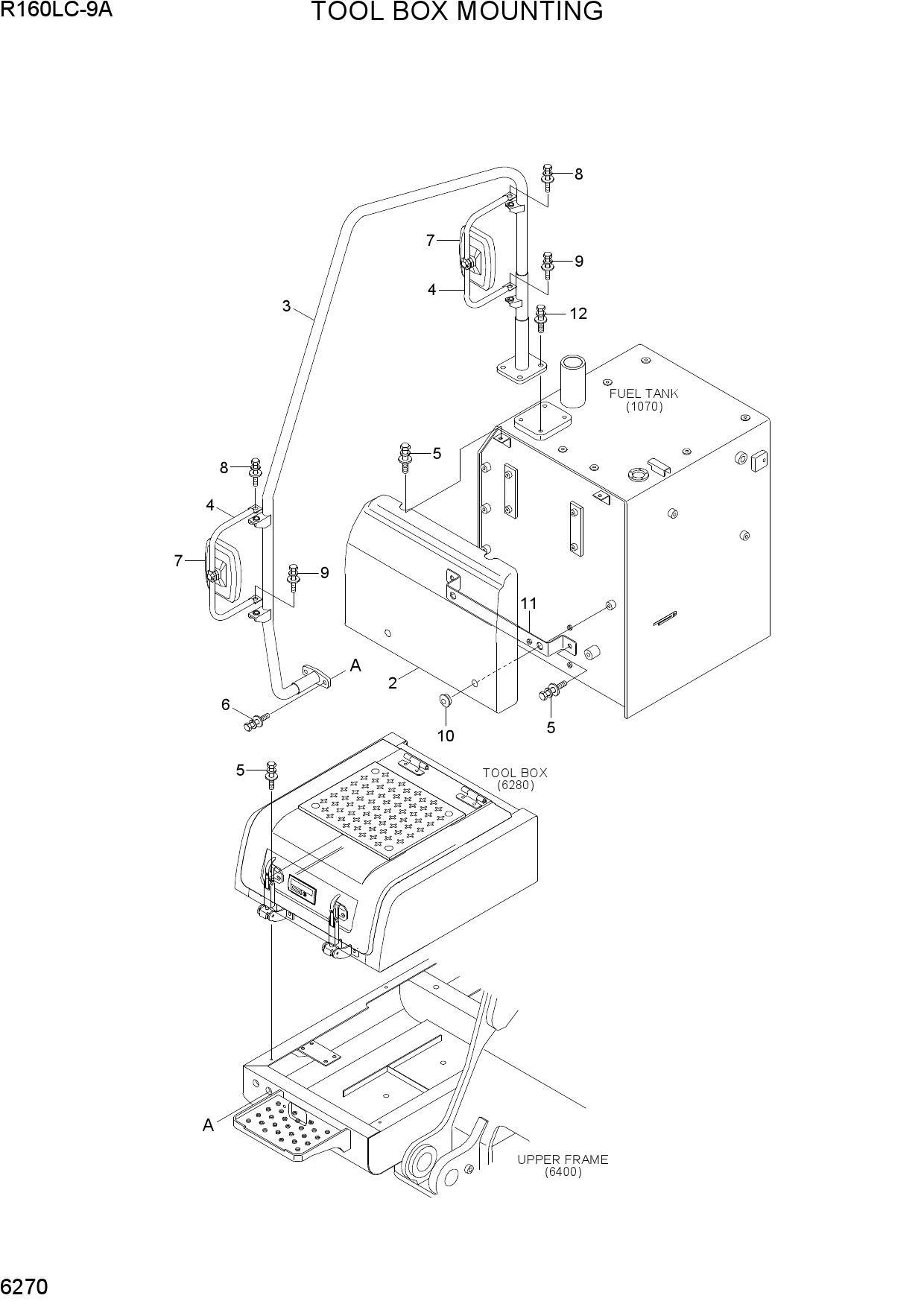 TOOL BOX MOUNTING