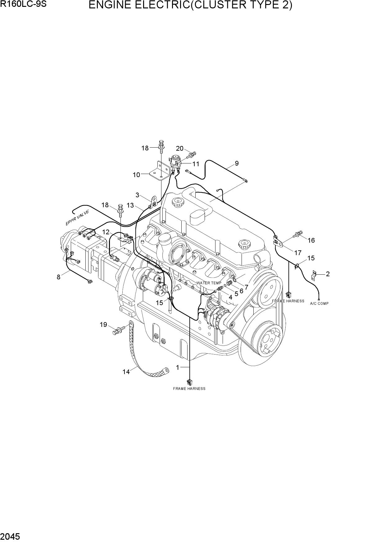 ENGINE ELECTRIC(CLUSTER TYPE 2)