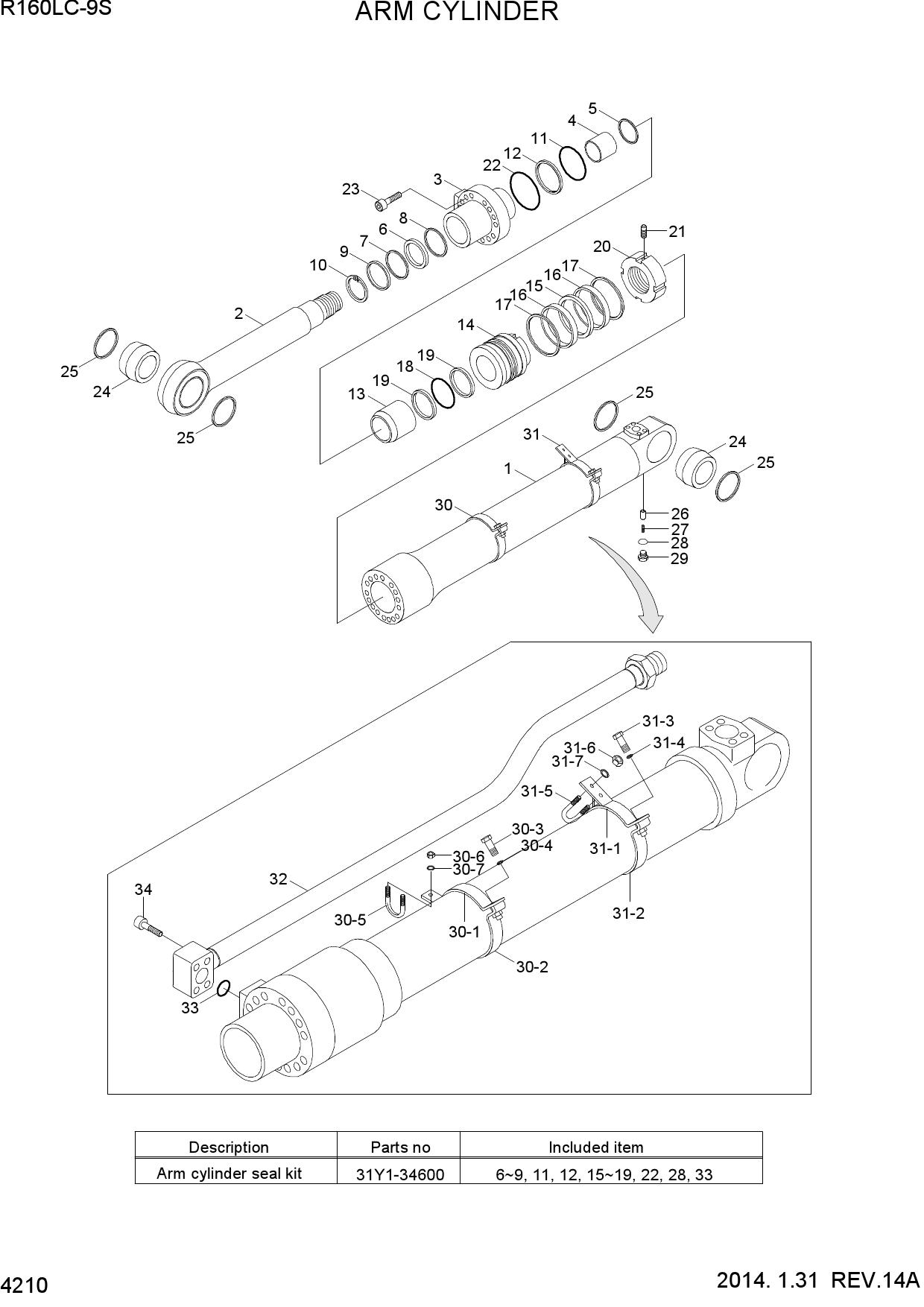 ARM CYLINDER