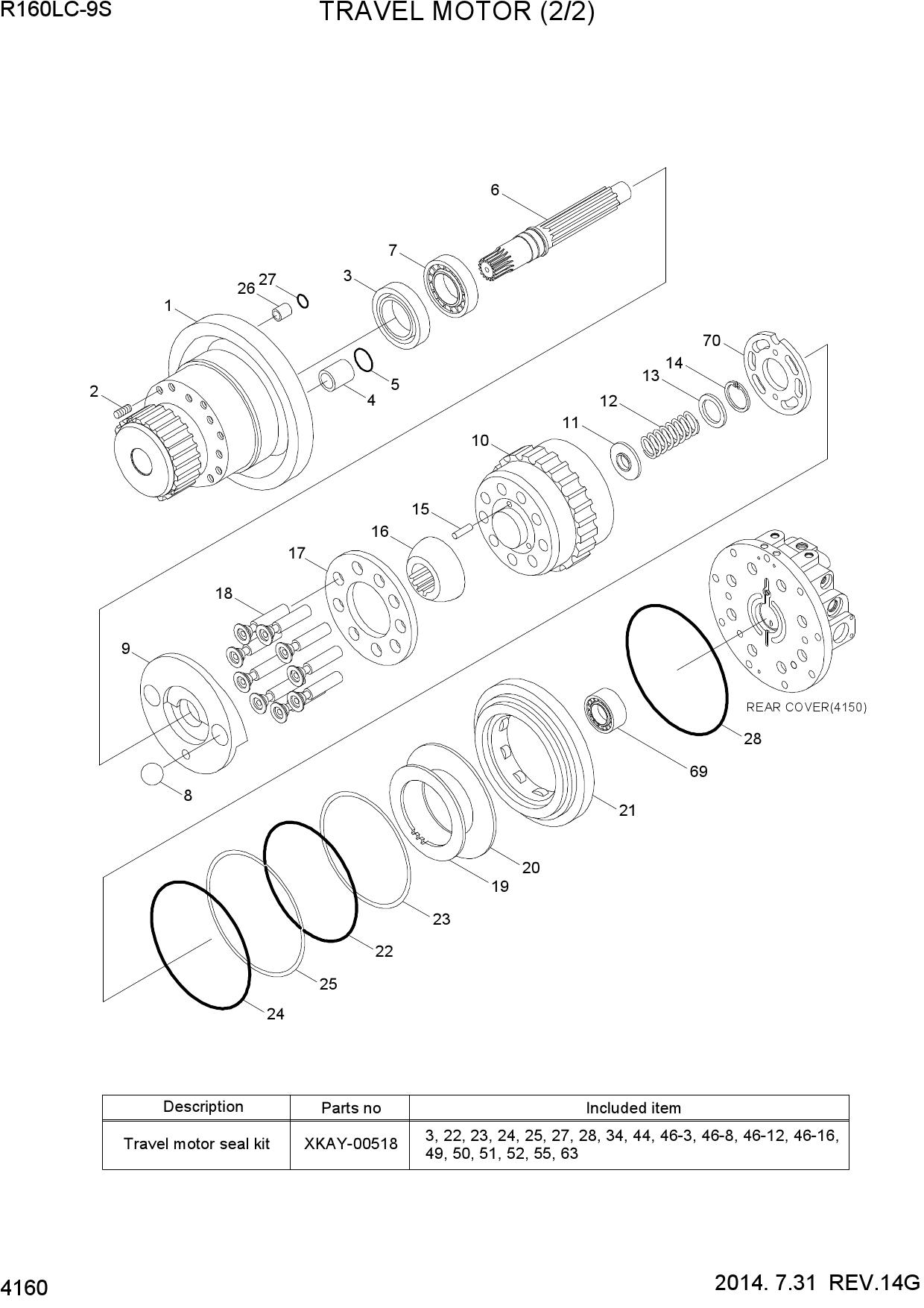 TRAVEL MOTOR (2/2)