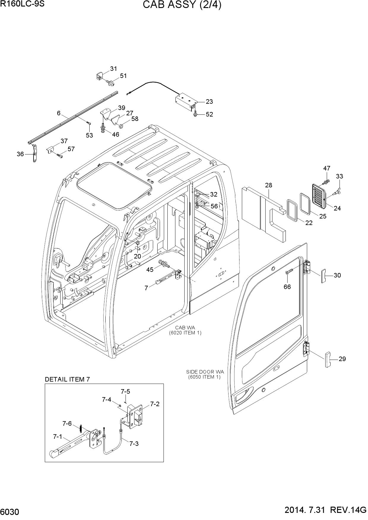 CAB ASSY(2/4)