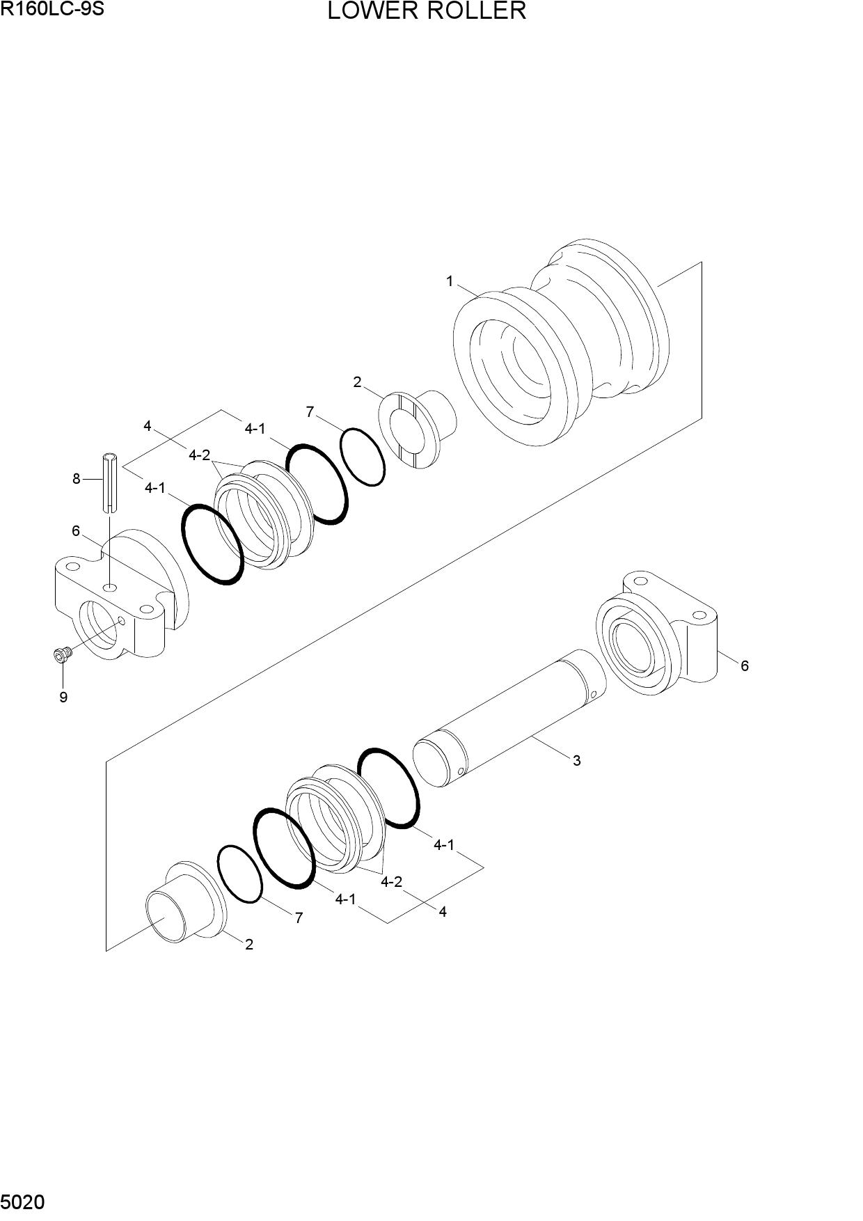 LOWER ROLLER