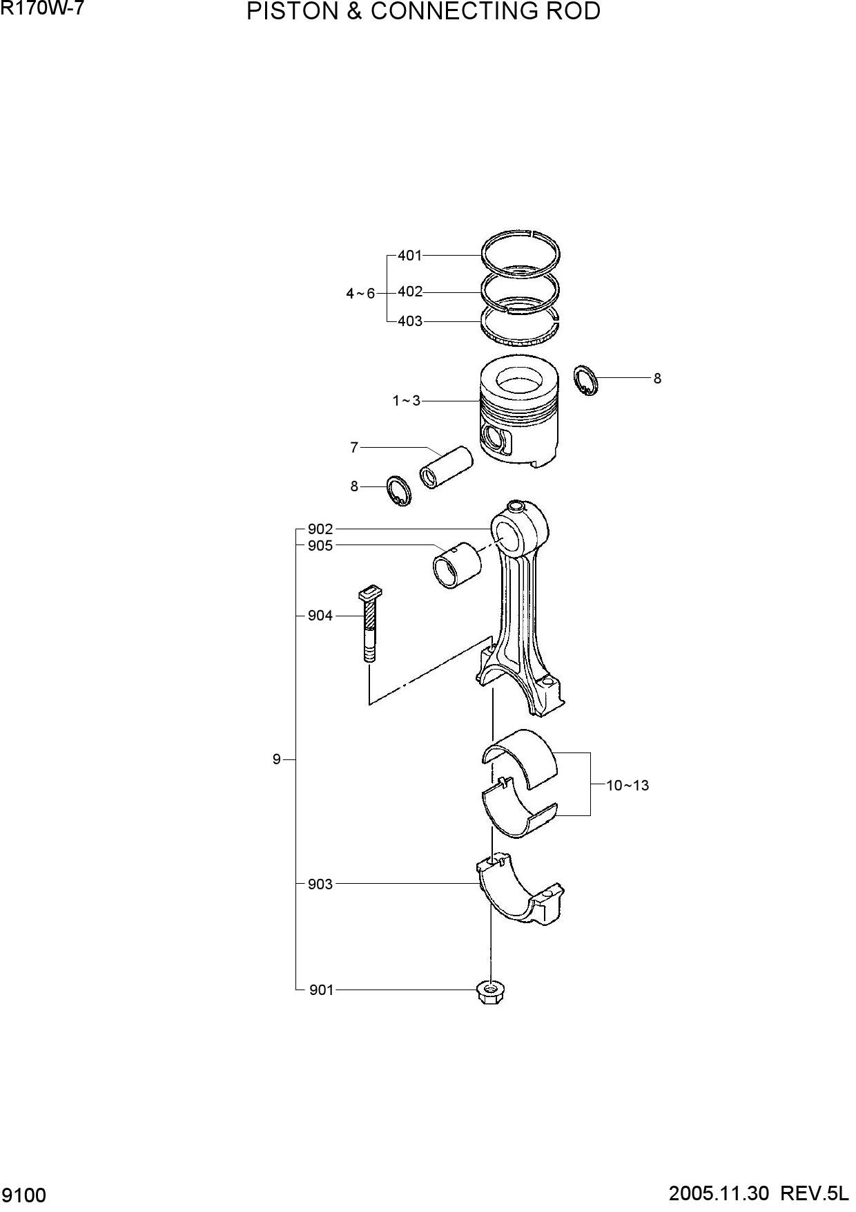 PISTON & CONNECTING ROD